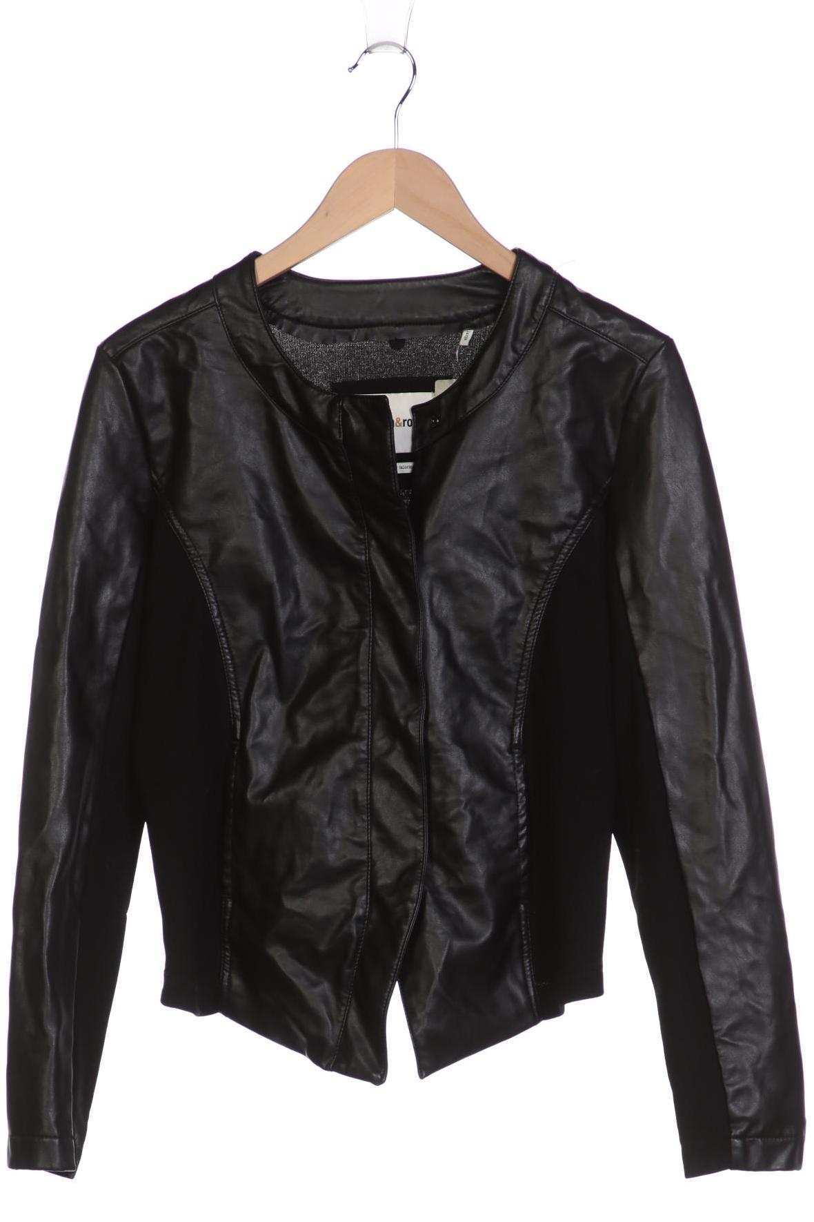 

Rich & Royal Damen Jacke, schwarz, Gr. 42