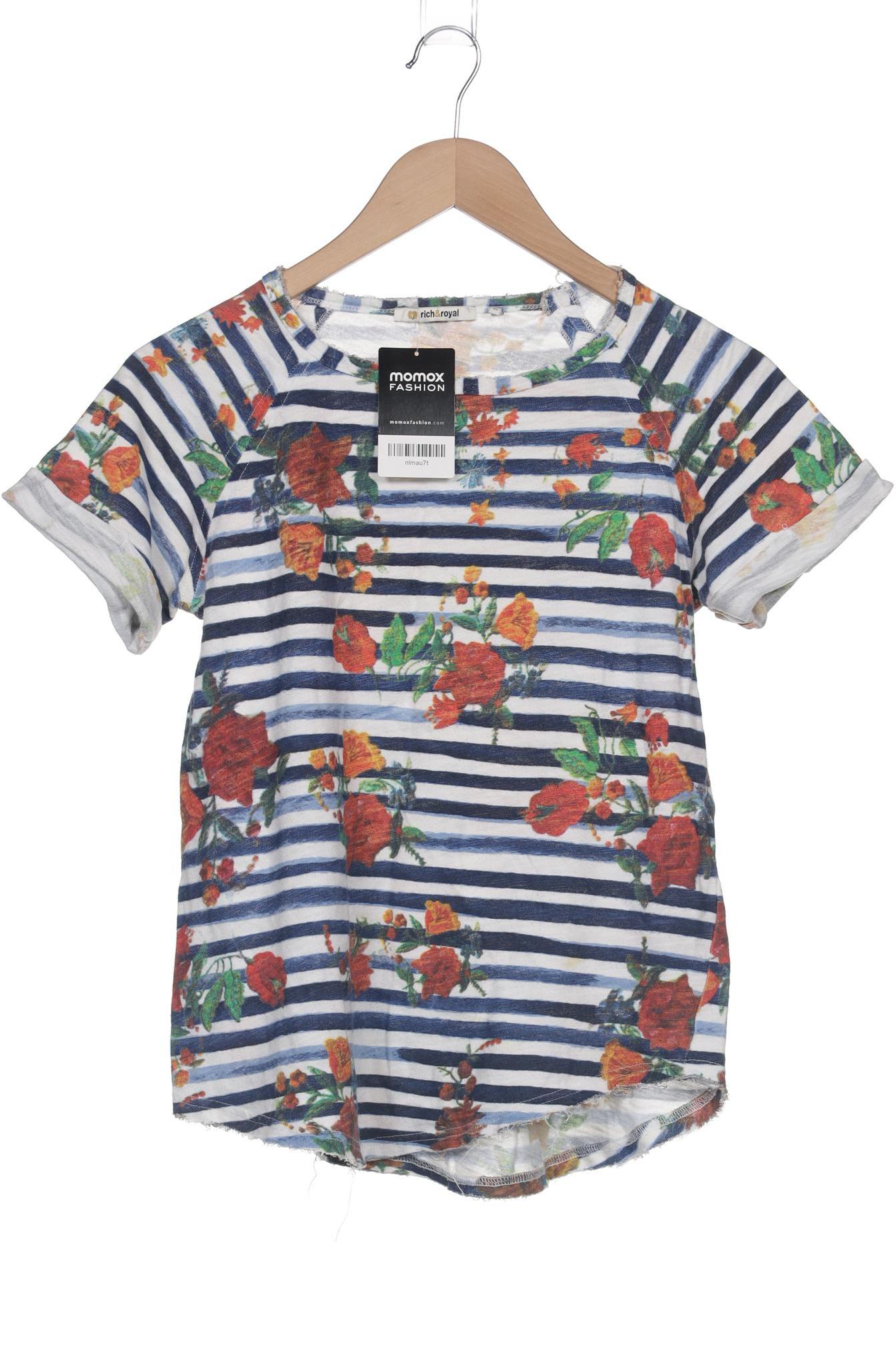 

Rich & Royal Damen T-Shirt, marineblau, Gr. 34
