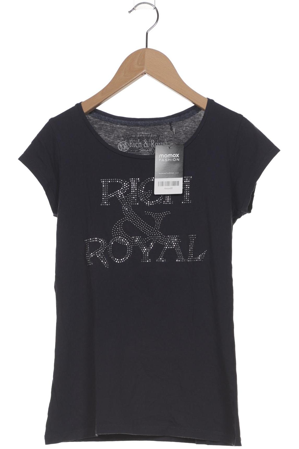 

Rich & Royal Damen T-Shirt, marineblau, Gr. 36