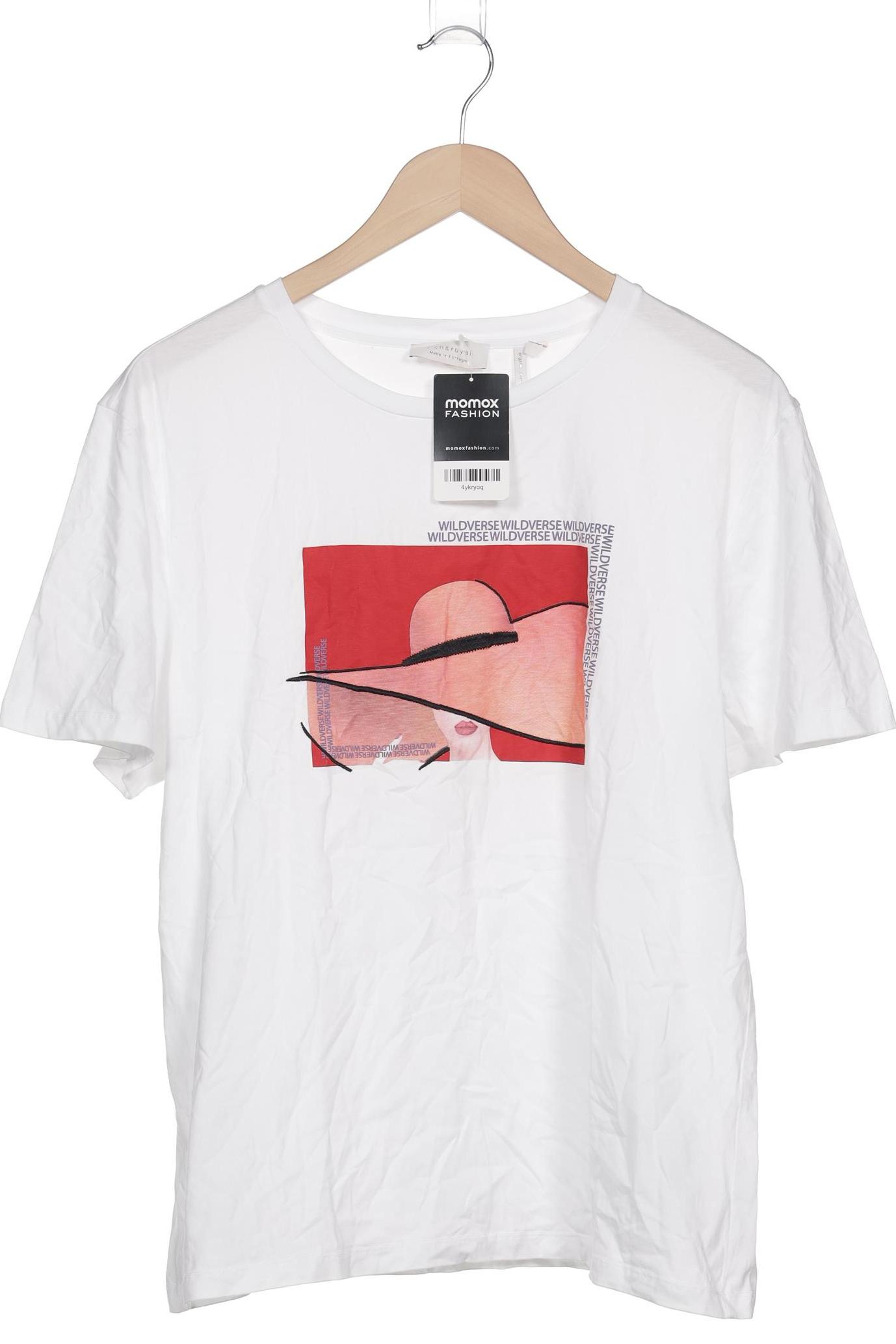 

Rich & Royal Damen T-Shirt, weiß, Gr. 44