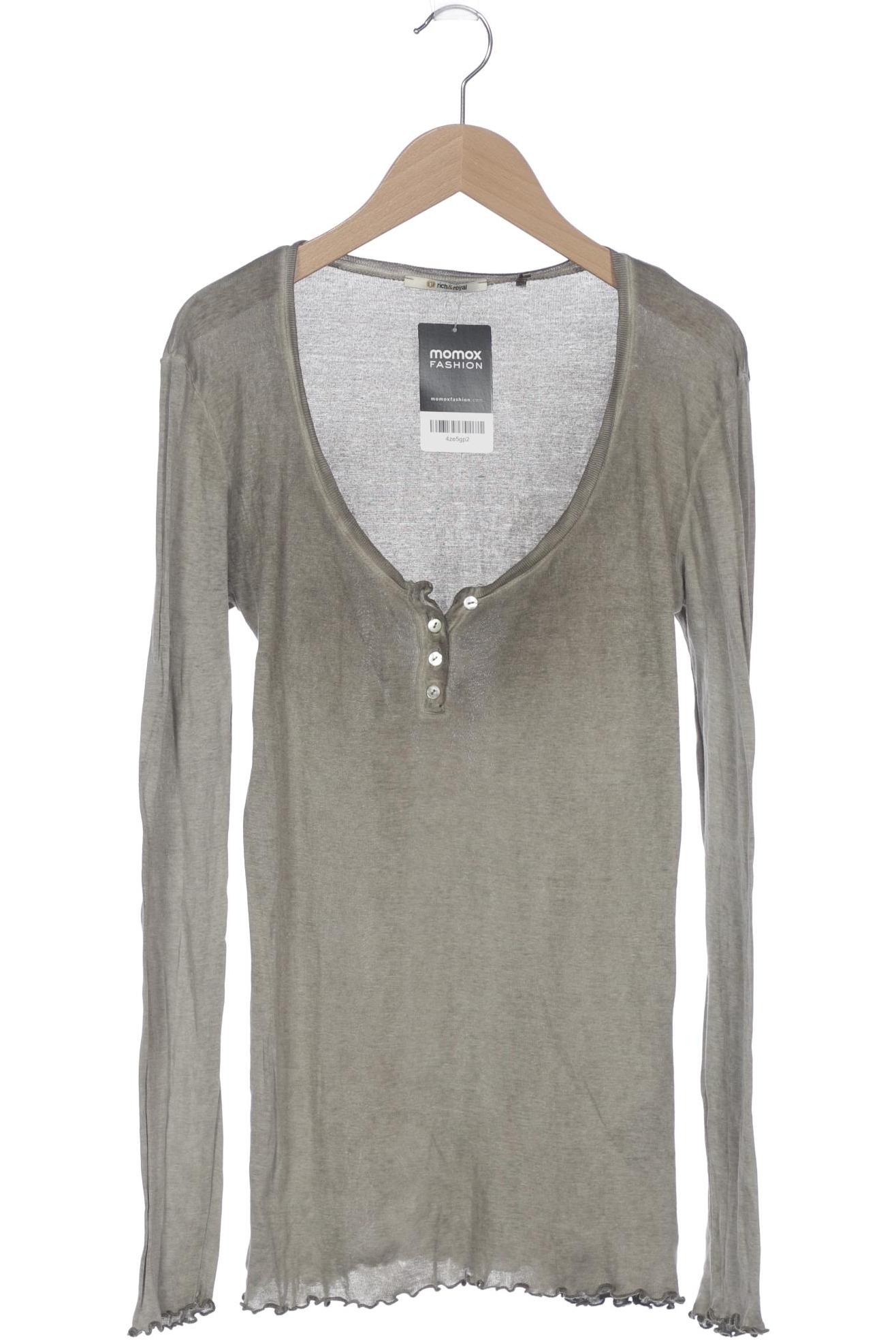 

Rich & Royal Damen Langarmshirt, grün, Gr. 42
