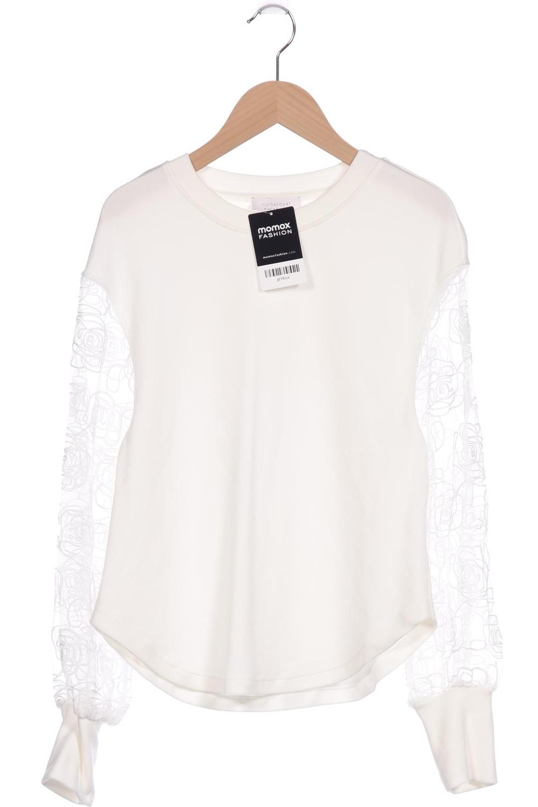 

Rich & Royal Damen Langarmshirt, weiß, Gr. 36