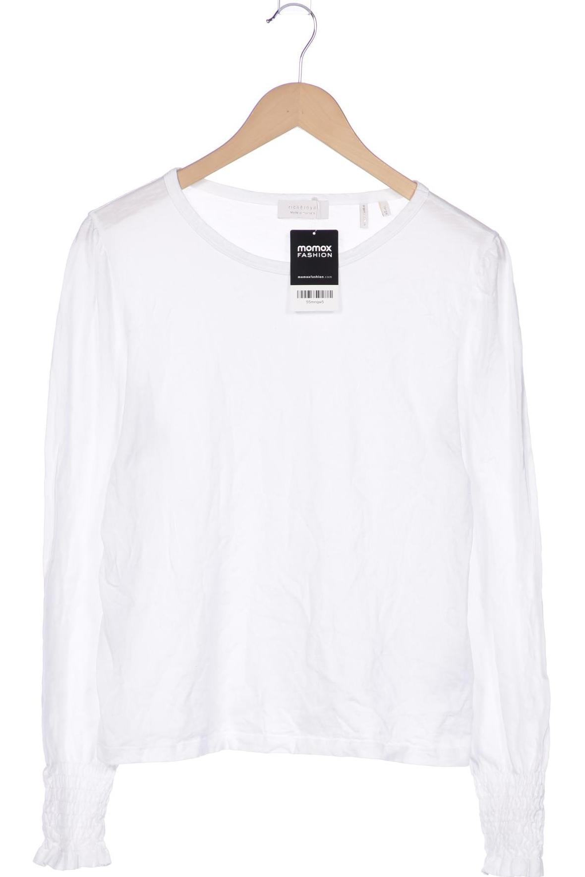 

Rich & Royal Damen Langarmshirt, weiß, Gr. 42