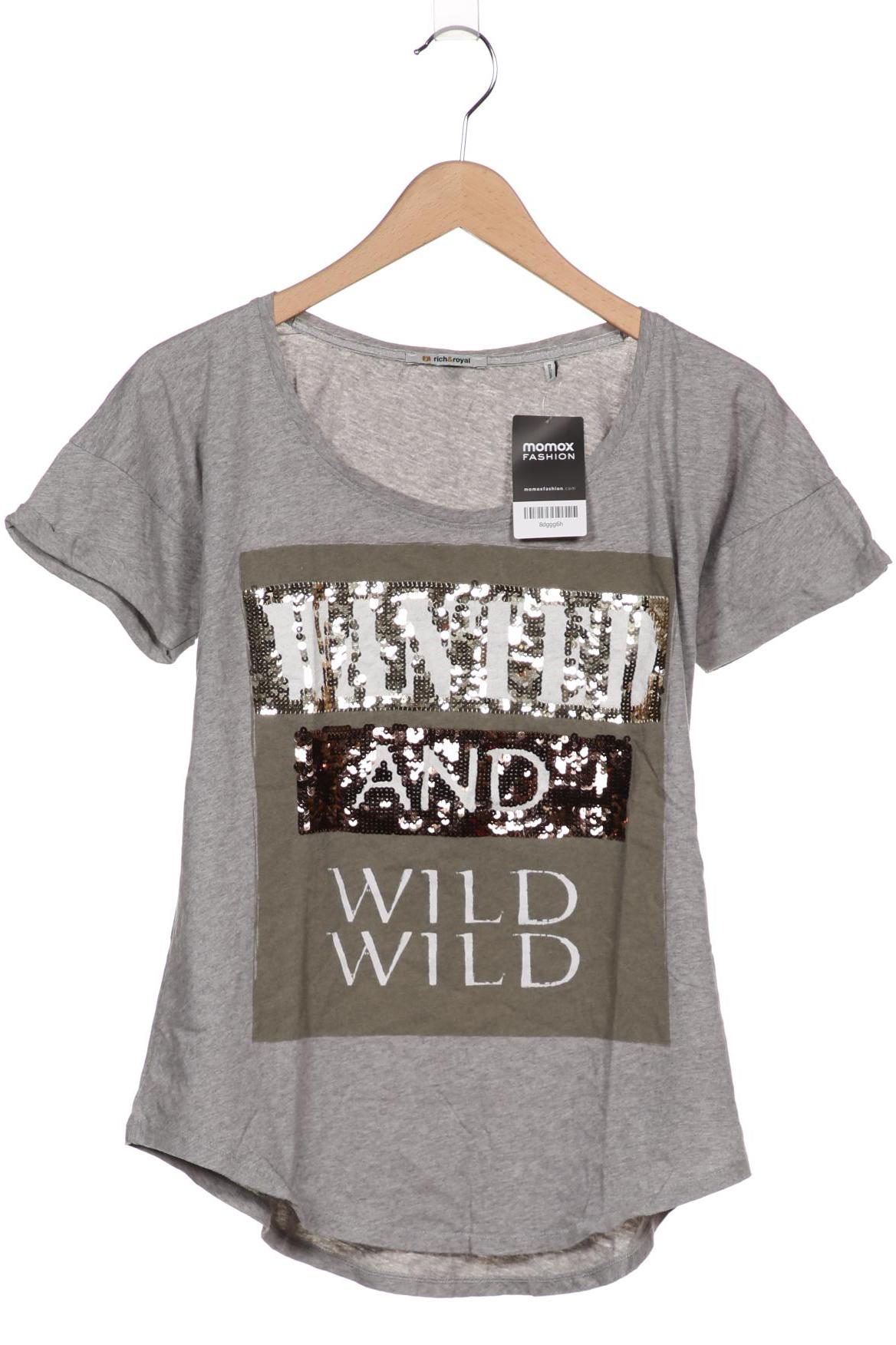 

Rich & Royal Damen T-Shirt, grau, Gr. 38