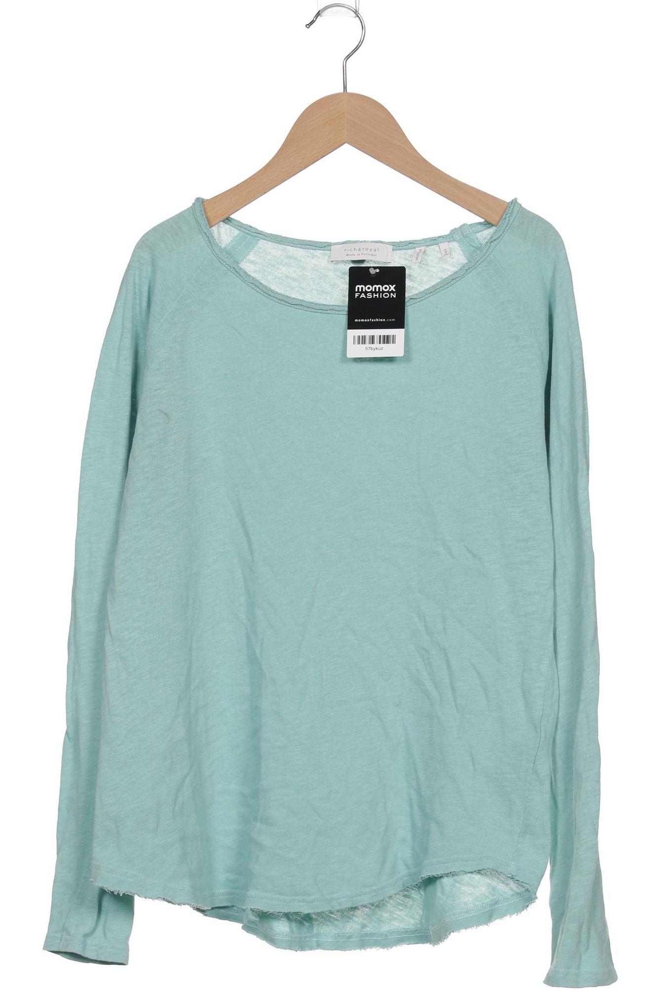 

Rich & Royal Damen Langarmshirt, türkis, Gr. 36