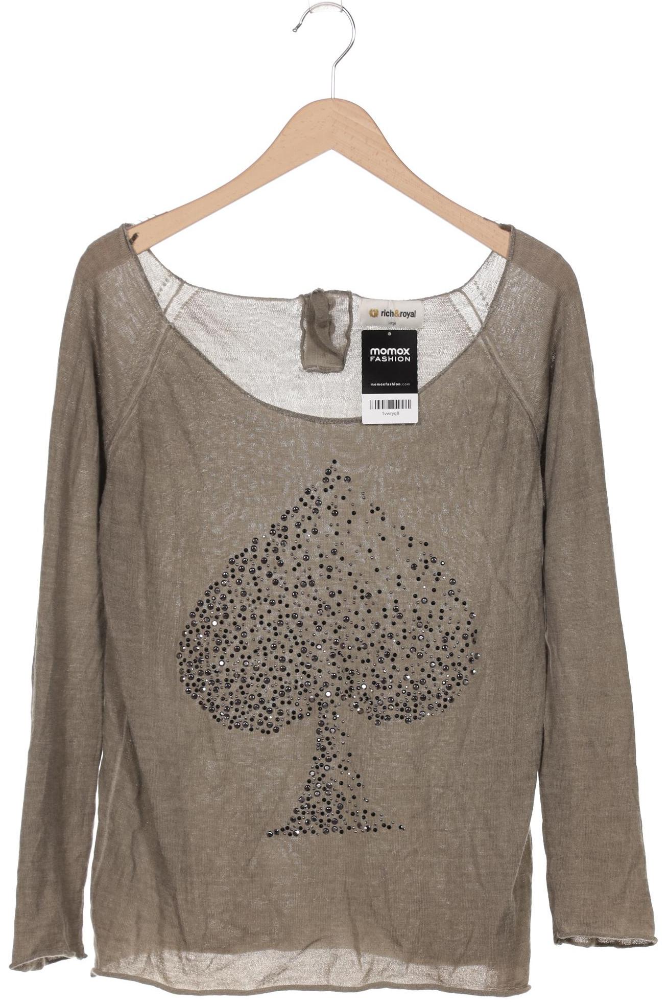 

Rich & Royal Damen Pullover, braun, Gr. 42