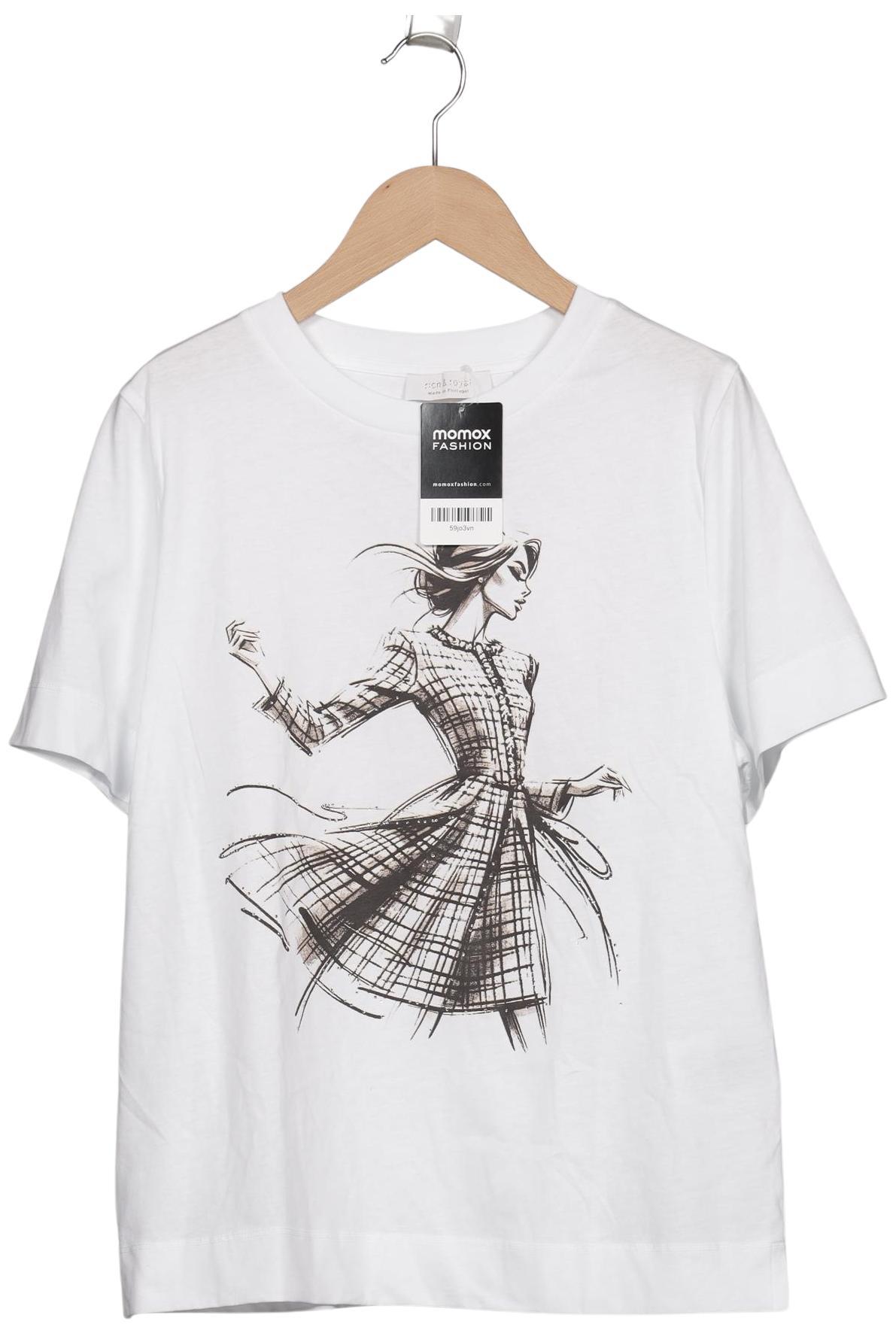 

Rich & Royal Damen T-Shirt, weiß, Gr. 36