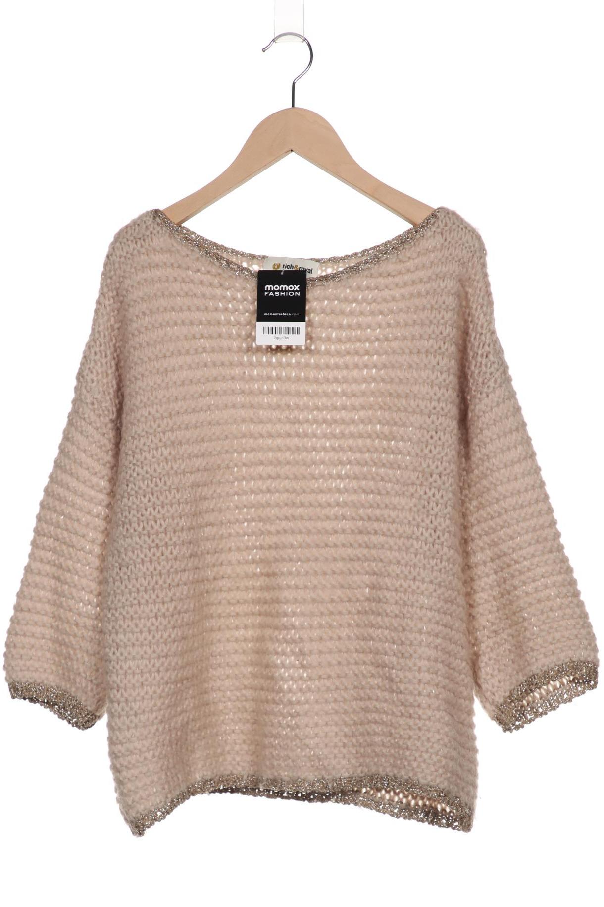 

Rich & Royal Damen Pullover, beige, Gr. 34