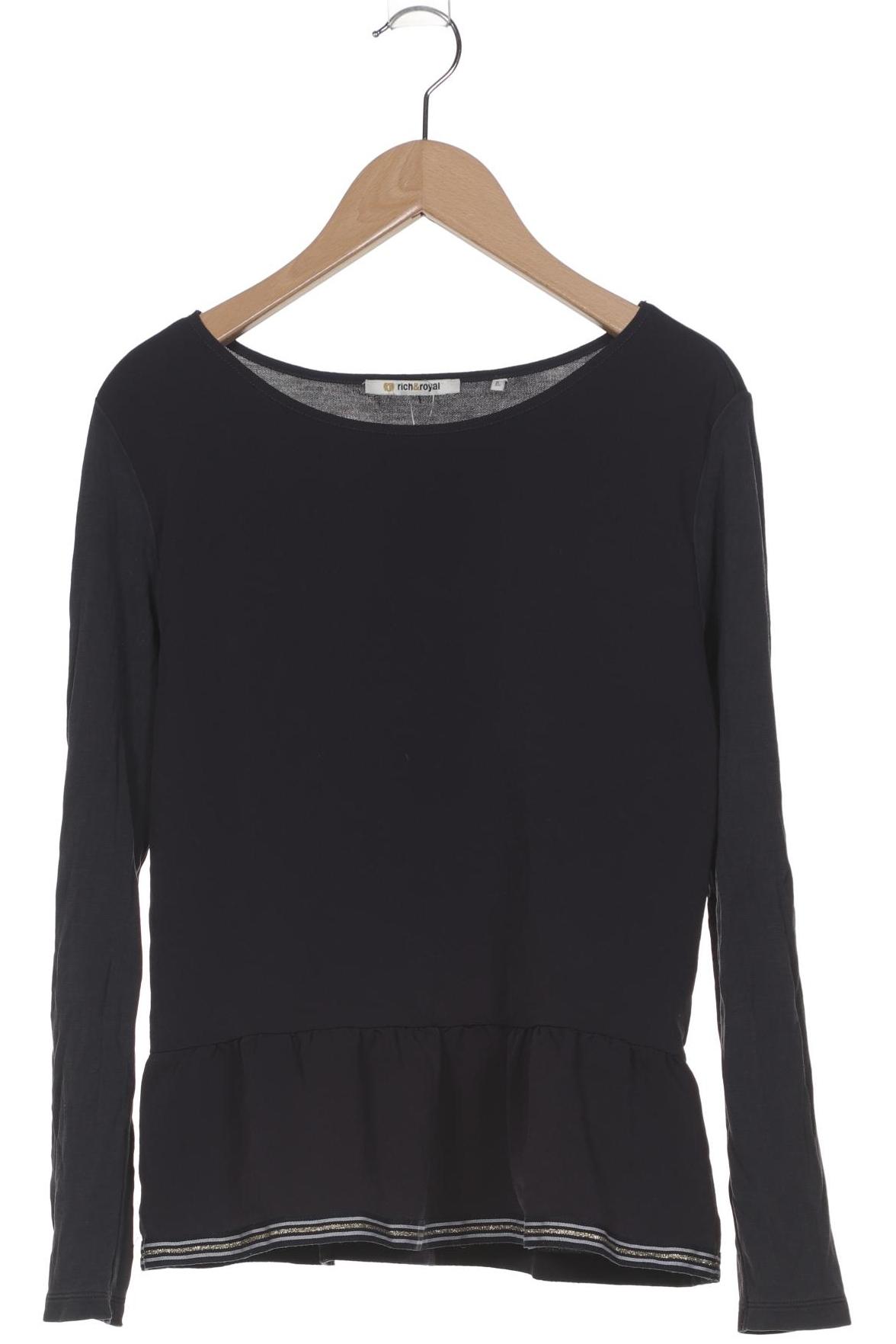 

Rich & Royal Damen Langarmshirt, marineblau, Gr. 36