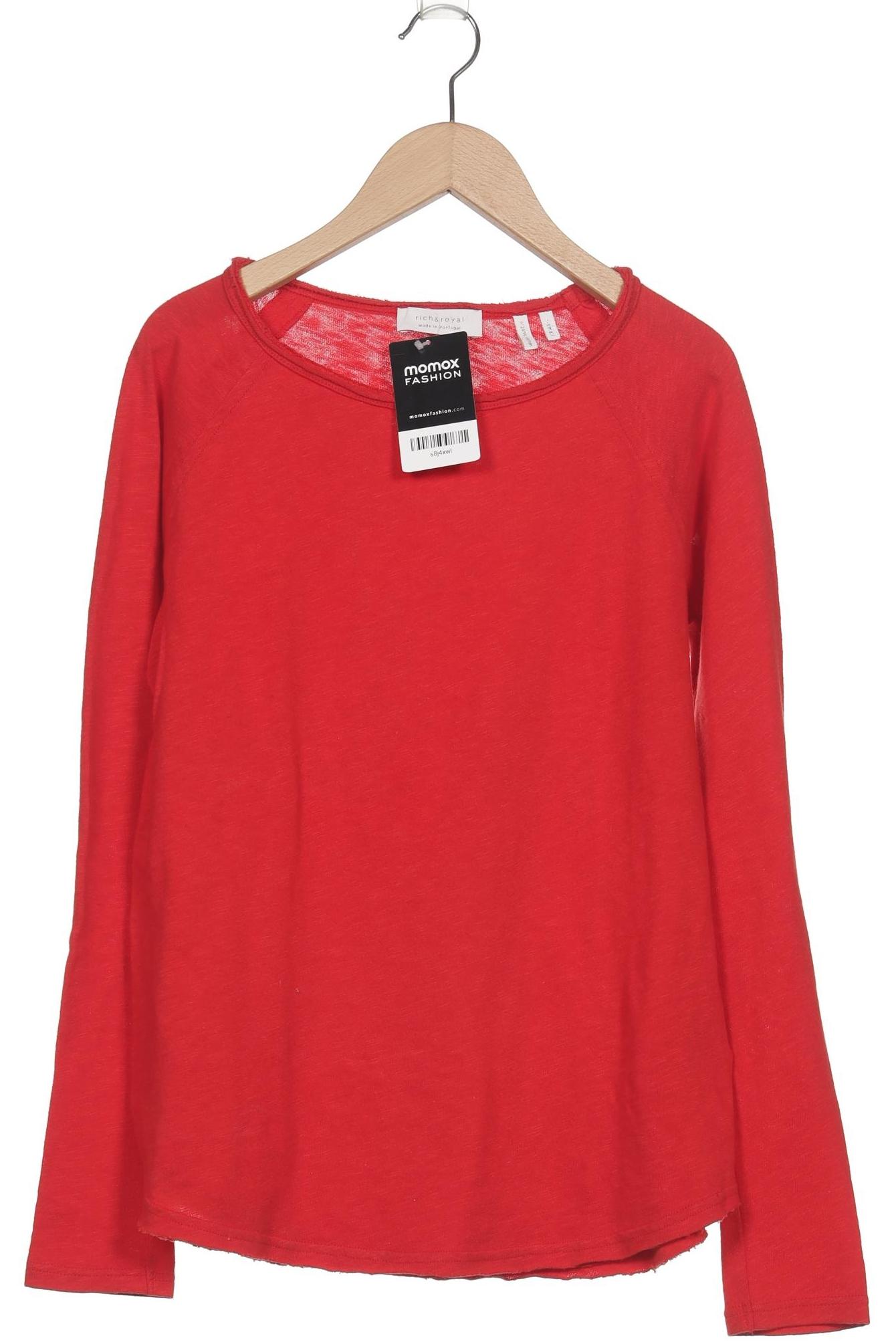 

Rich & Royal Damen Langarmshirt, rot, Gr. 34