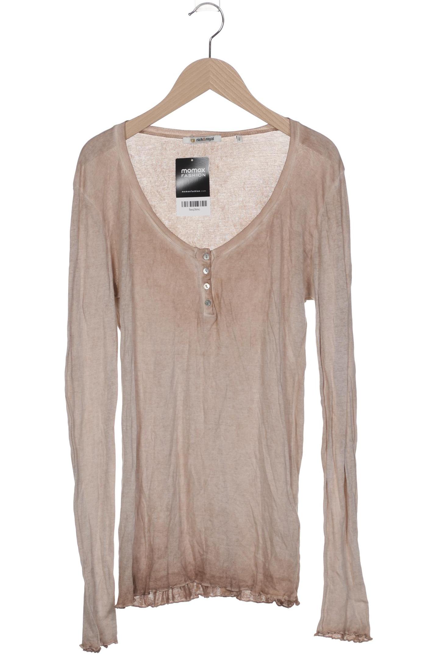 

Rich & Royal Damen Langarmshirt, braun, Gr. 44