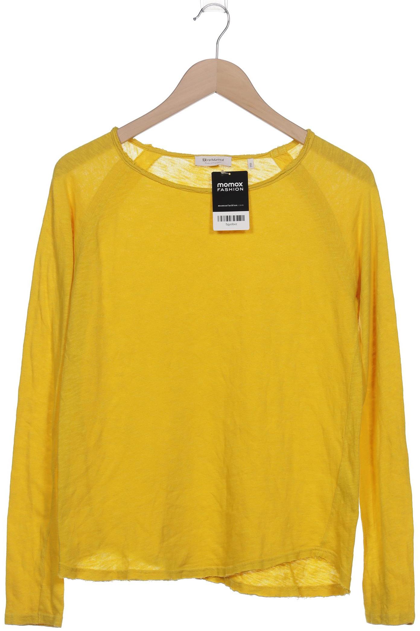 

Rich & Royal Damen Pullover, gelb, Gr. 36