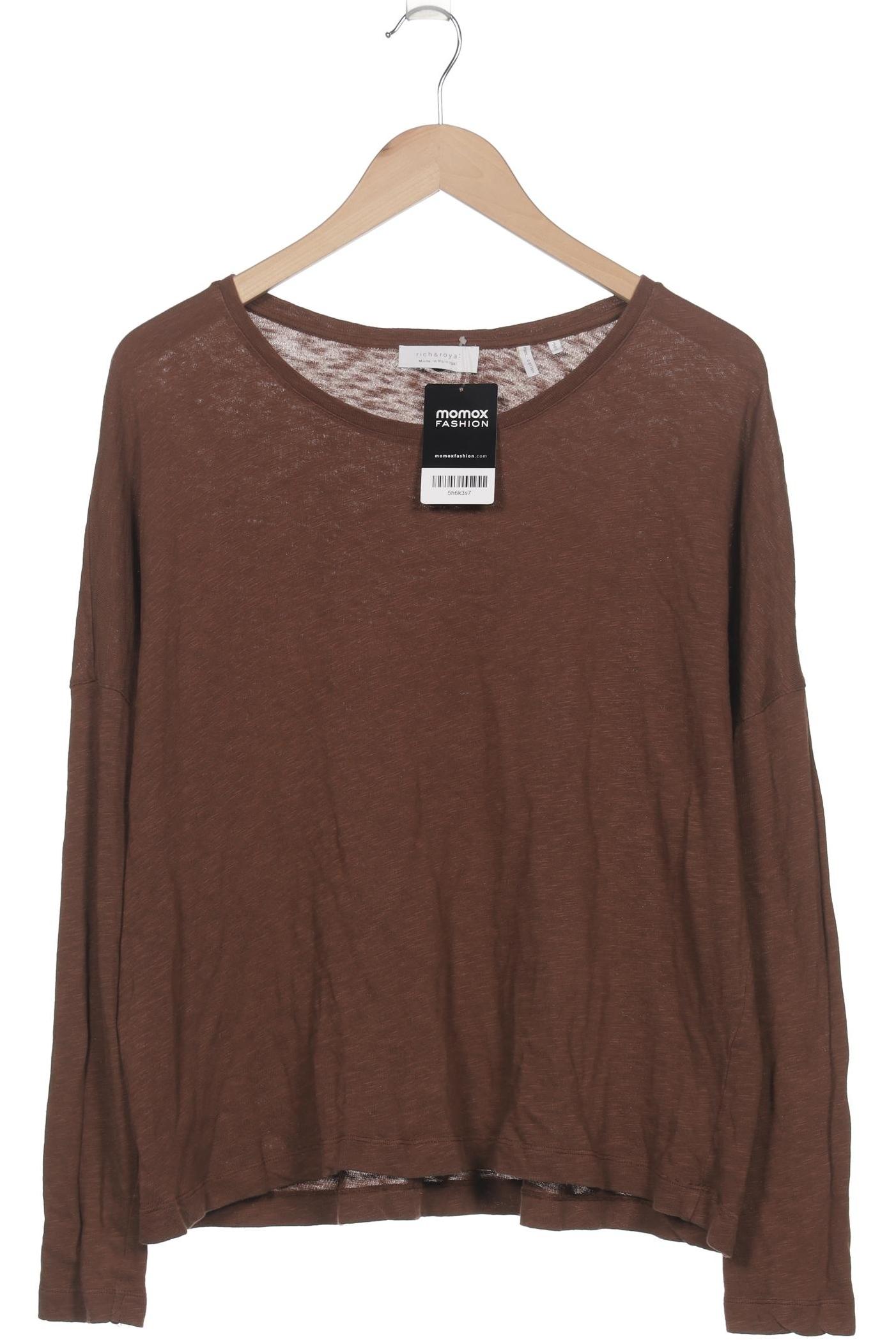 

Rich & Royal Damen Langarmshirt, braun, Gr. 38