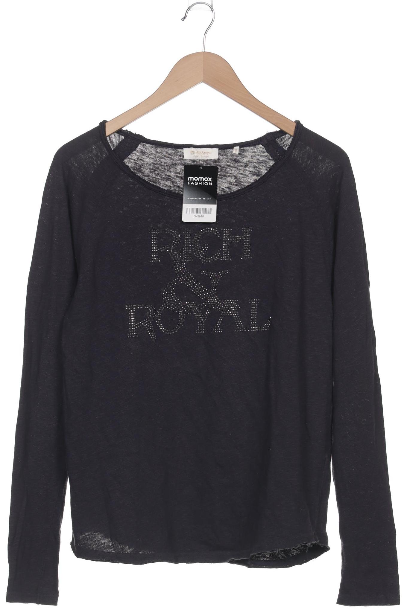 

Rich & Royal Damen Langarmshirt, marineblau, Gr. 42