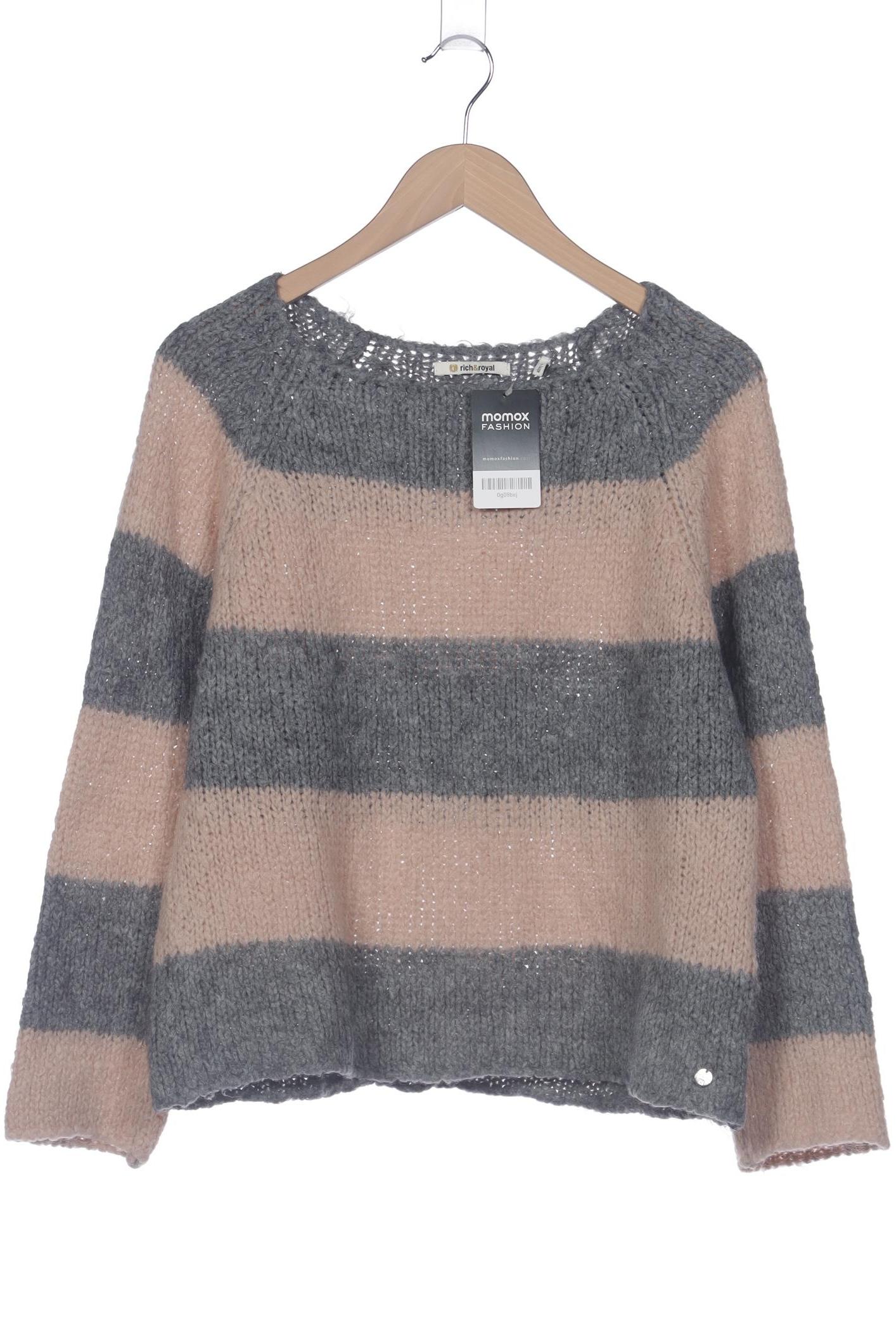 

Rich & Royal Damen Pullover, grau, Gr. 44