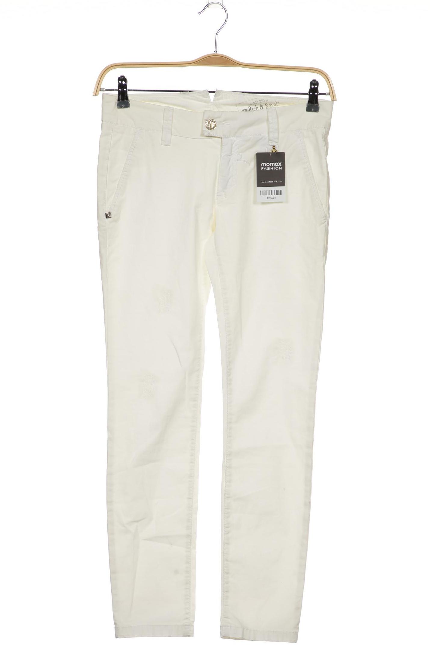 Thumbnail - Rich &amp; Royal Damen Stoffhose, weiß, Gr. 25