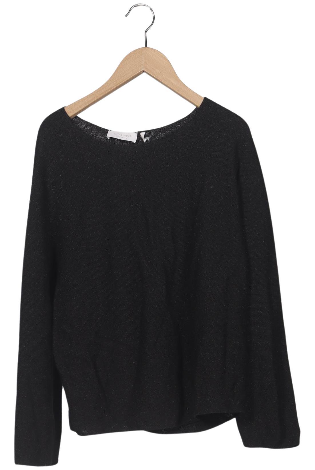 

Rich & Royal Damen Pullover, schwarz, Gr. 42