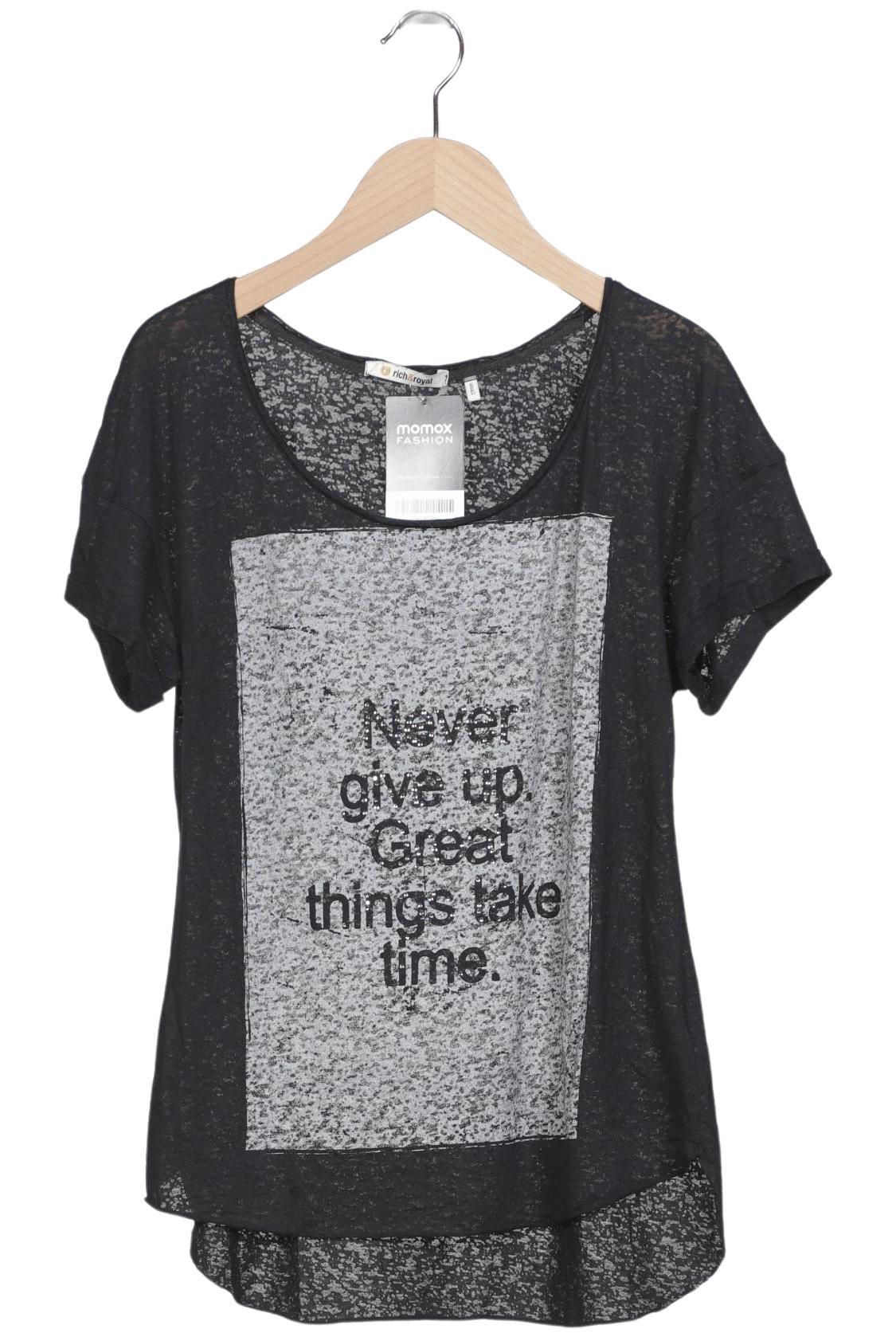 

Rich & Royal Damen T-Shirt, grau, Gr. 36