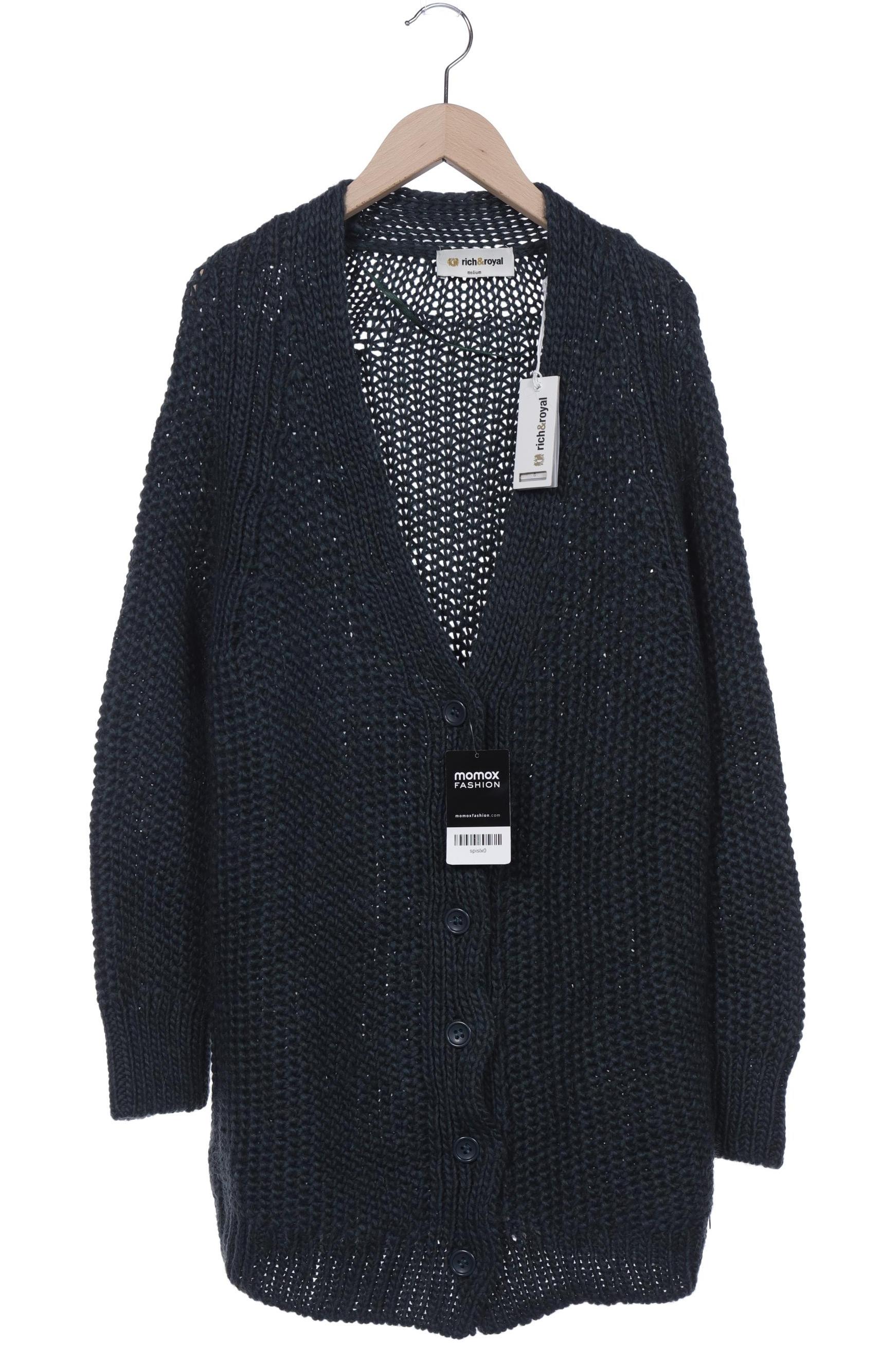 

Rich & Royal Damen Strickjacke, türkis, Gr. 38