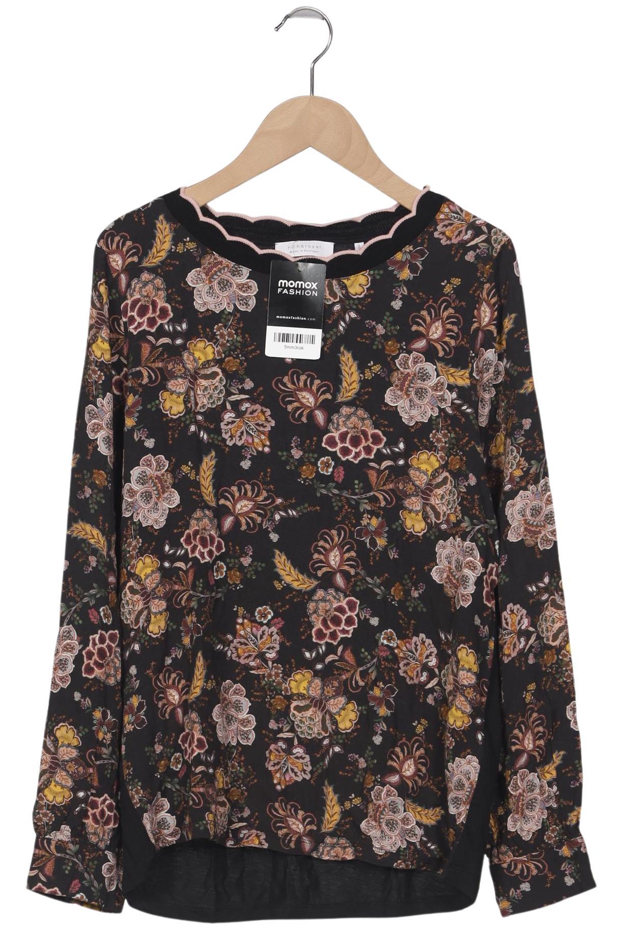 

Rich & Royal Damen Langarmshirt, schwarz, Gr. 38