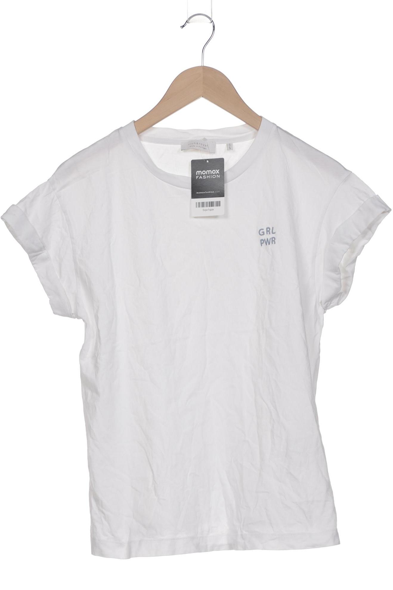 

Rich & Royal Damen T-Shirt, weiß, Gr. 38