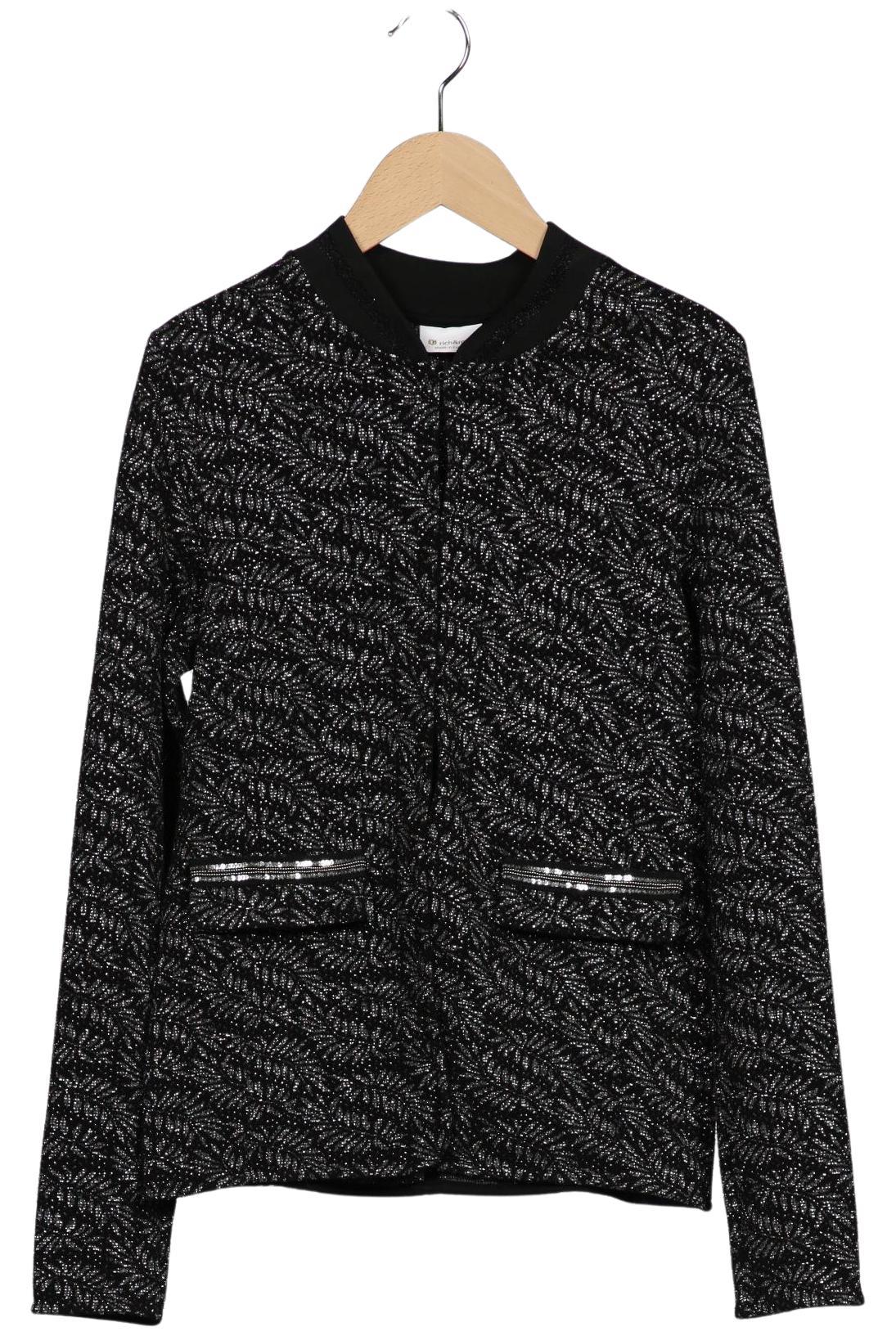 

Rich & Royal Damen Strickjacke, schwarz, Gr. 34