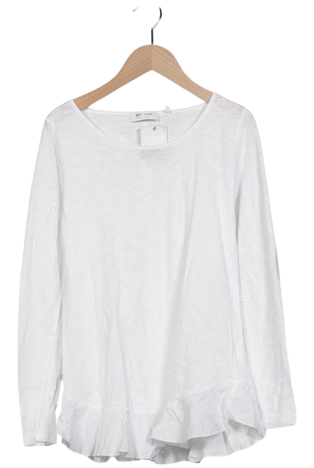 

Rich & Royal Damen Langarmshirt, weiß, Gr. 36