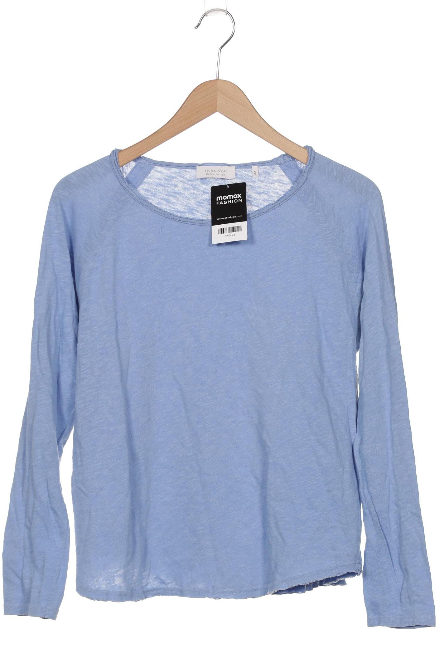 

Rich & Royal Damen Langarmshirt, hellblau, Gr. 42