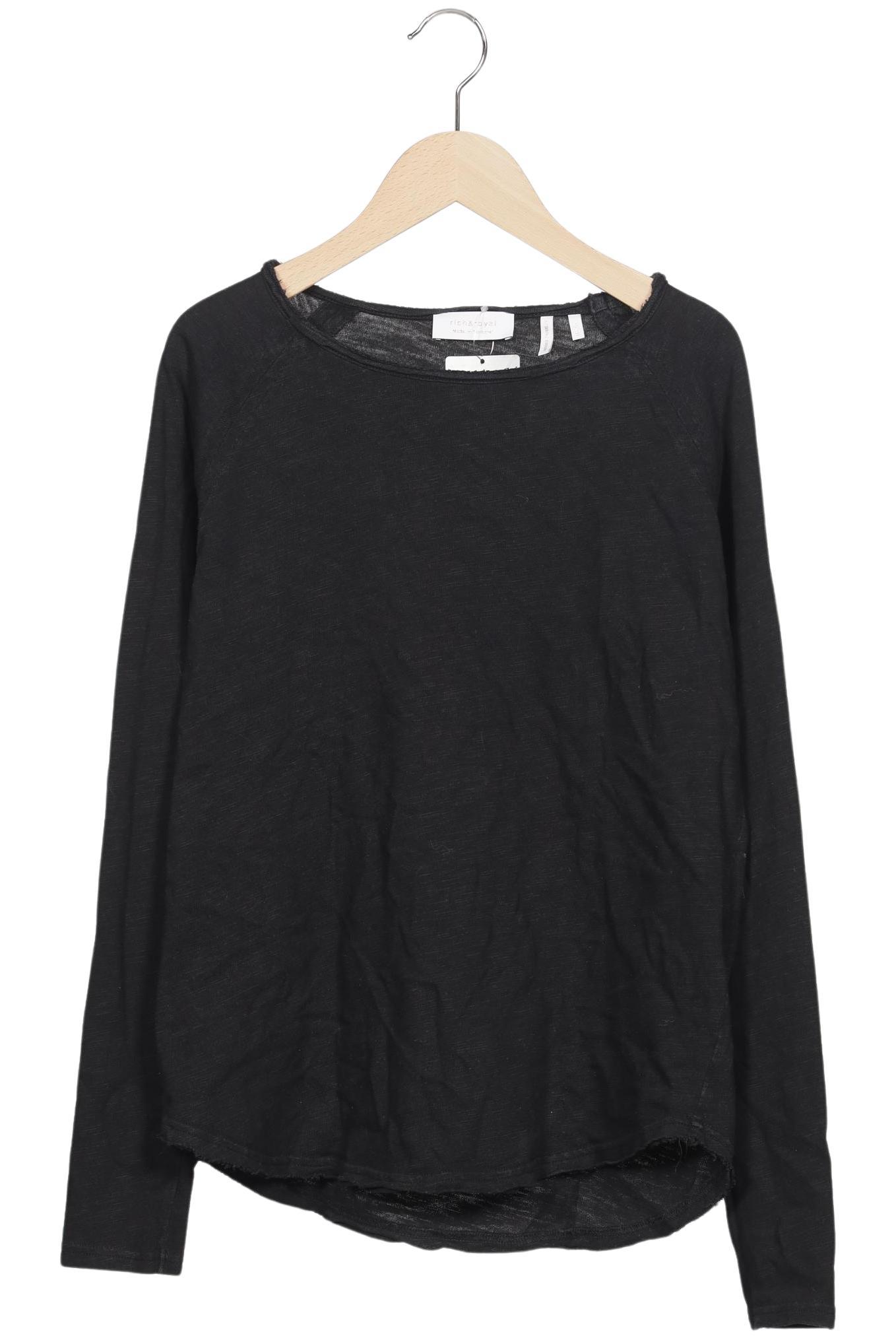 

Rich & Royal Damen Langarmshirt, schwarz, Gr. 36