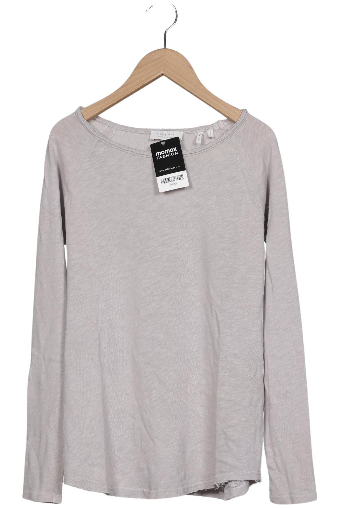 

Rich & Royal Damen Langarmshirt, grau, Gr. 34