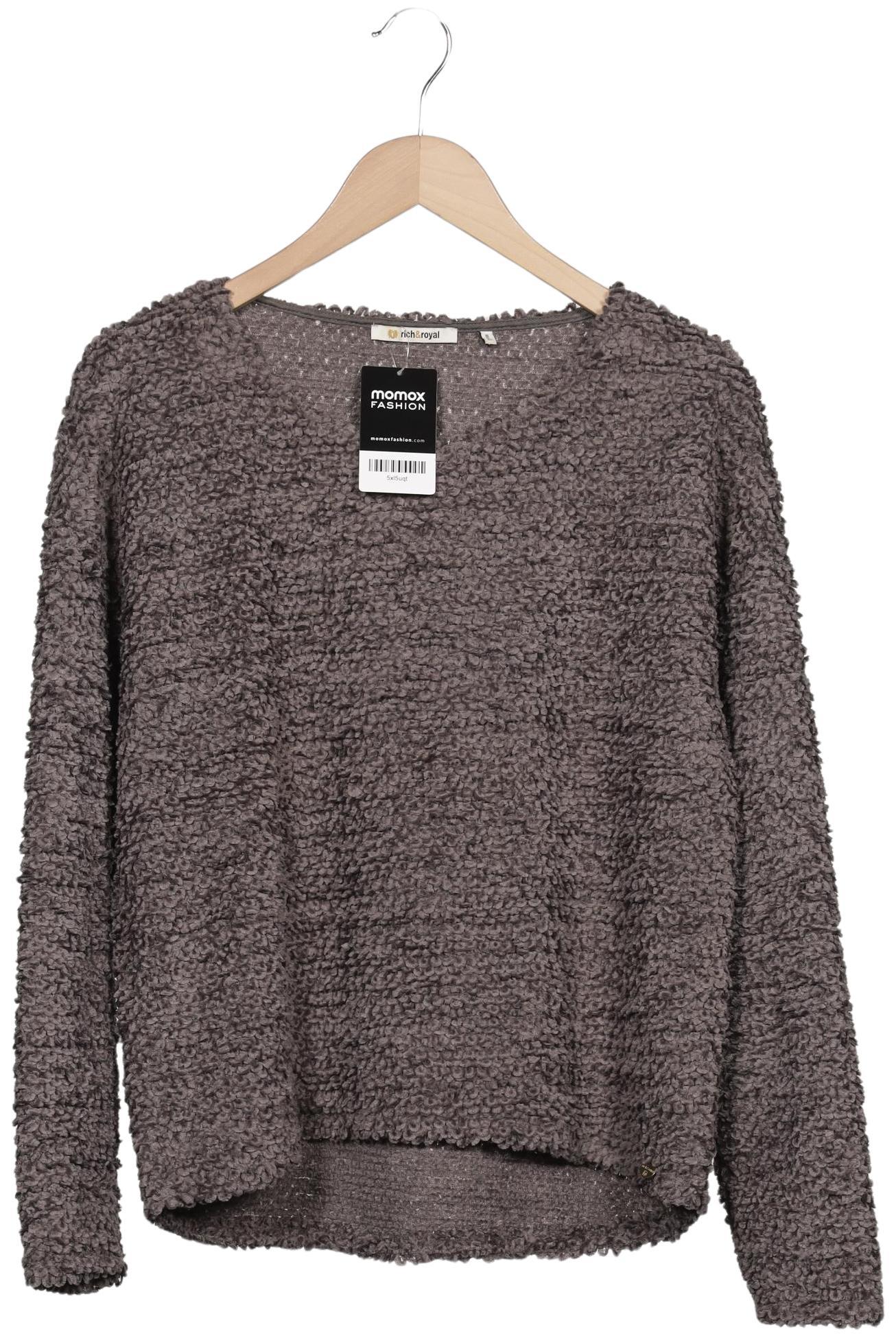 

Rich & Royal Damen Pullover, grau, Gr. 36