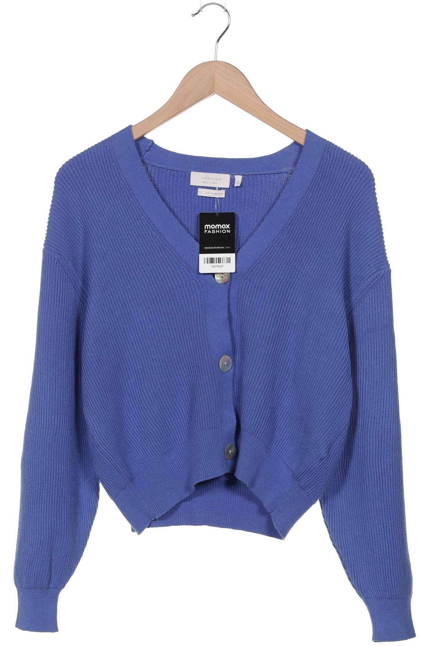 

Rich & Royal Damen Strickjacke, blau, Gr. 34