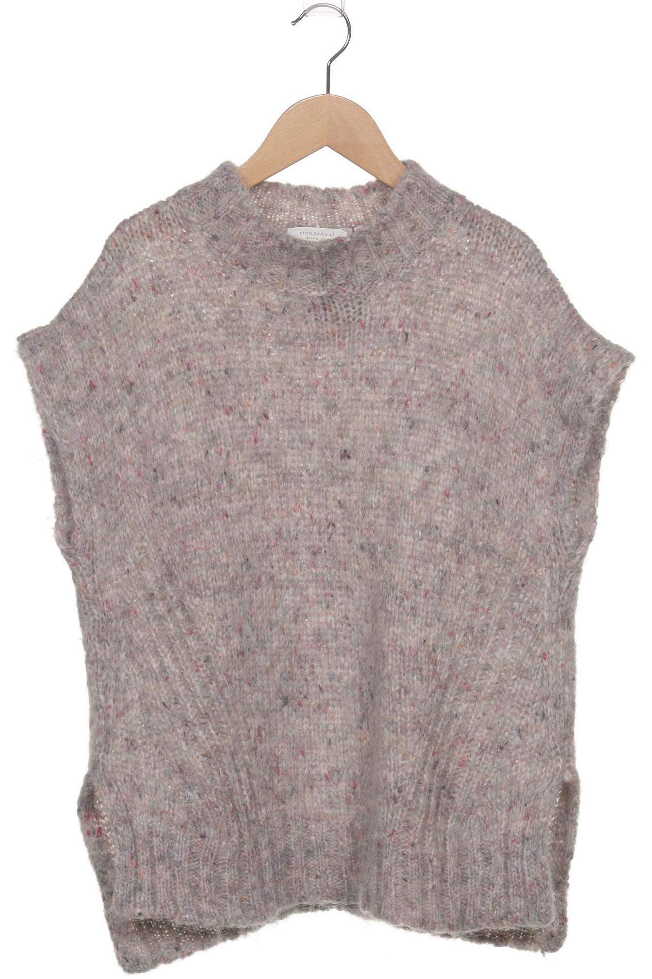 

Rich & Royal Damen Pullover, grau, Gr. 34