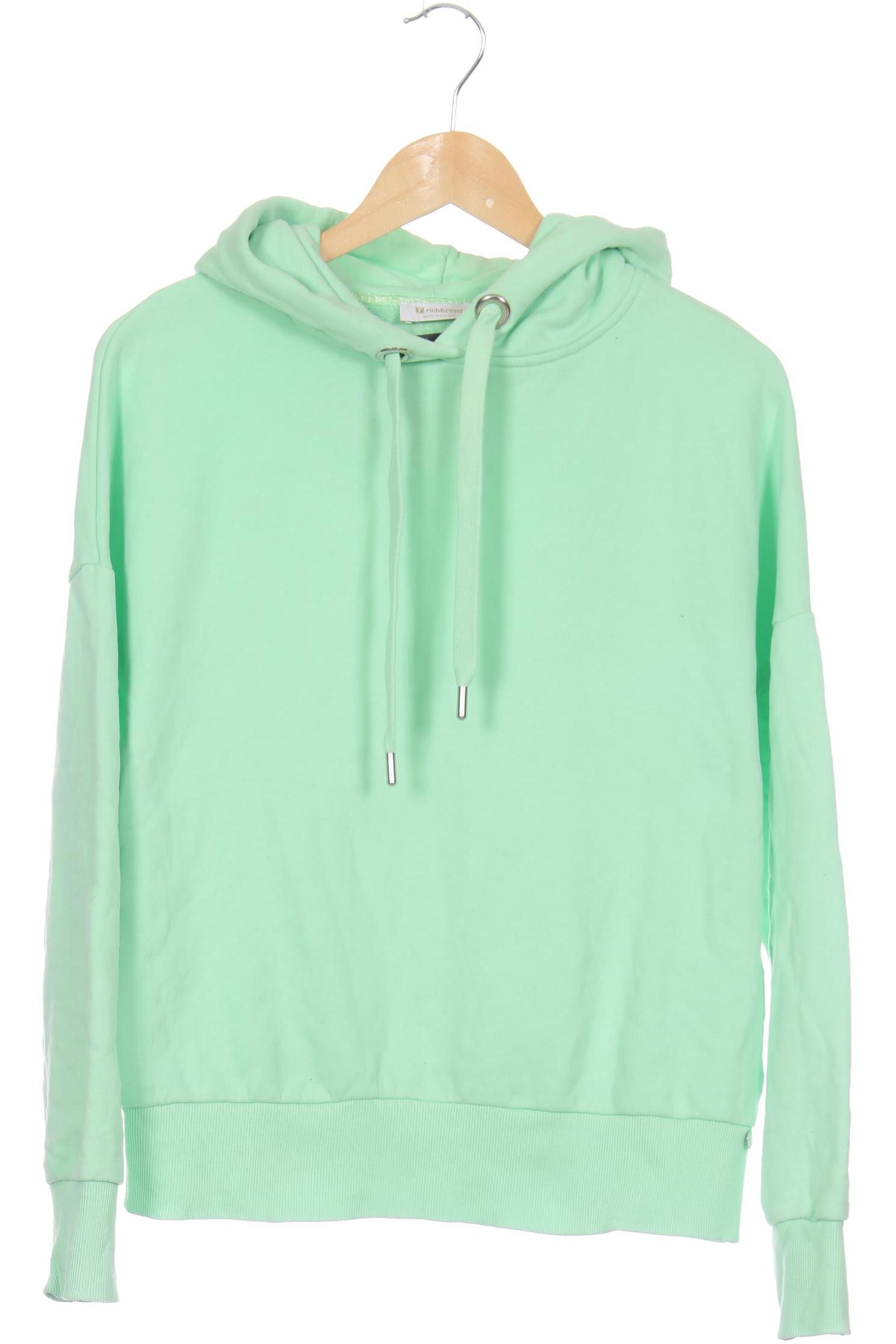 

Rich & Royal Damen Kapuzenpullover, grün, Gr. 38