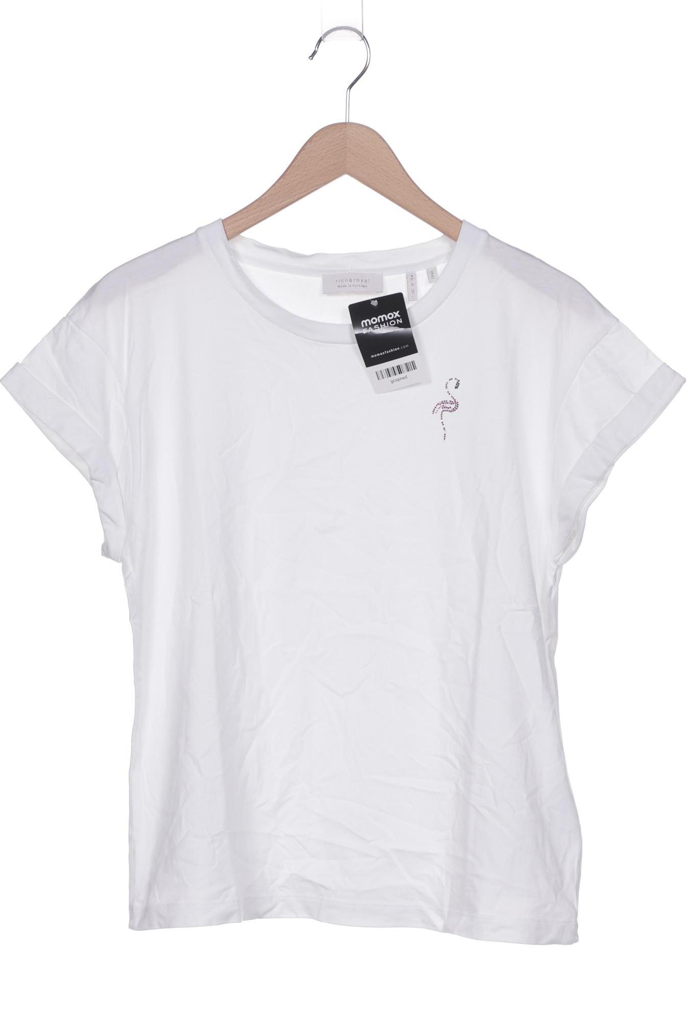 

Rich & Royal Damen T-Shirt, weiß, Gr. 36