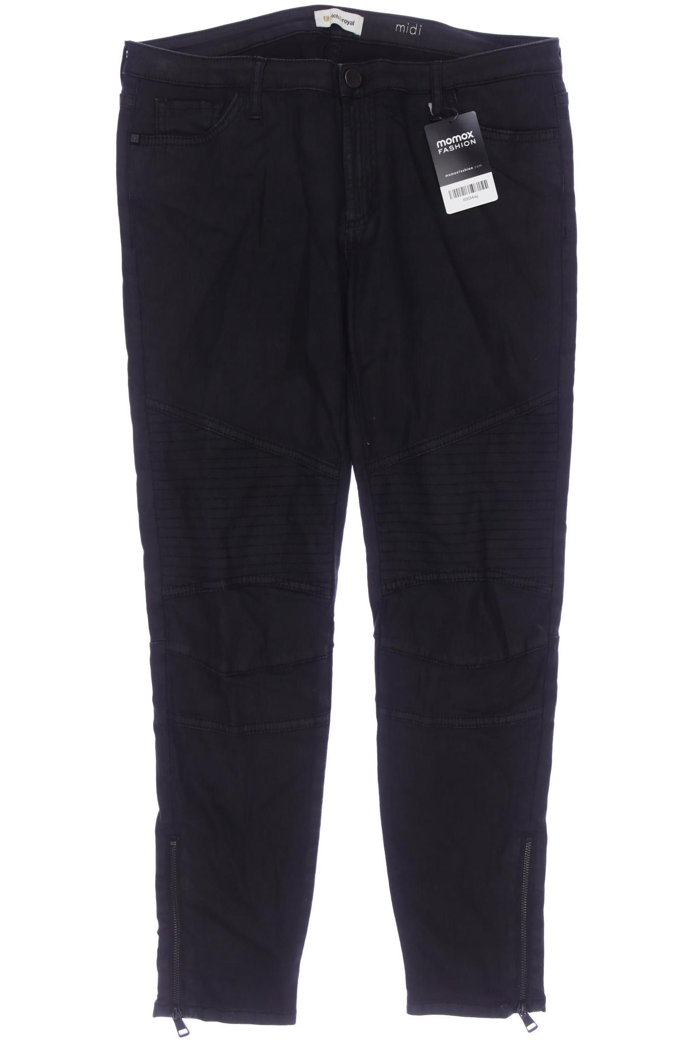 

Rich & Royal Damen Stoffhose, schwarz, Gr. 31