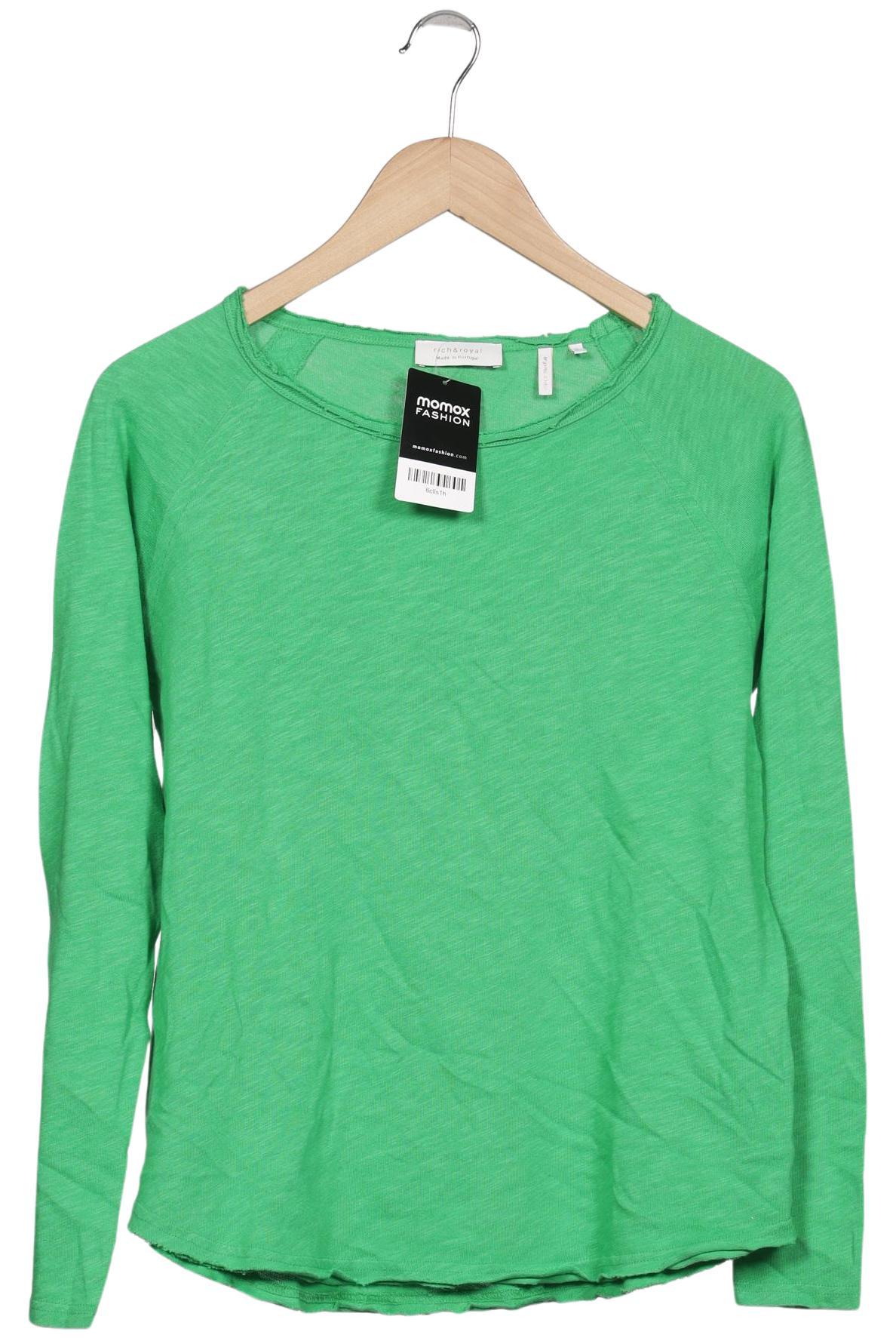 

Rich & Royal Damen Langarmshirt, grün, Gr. 36