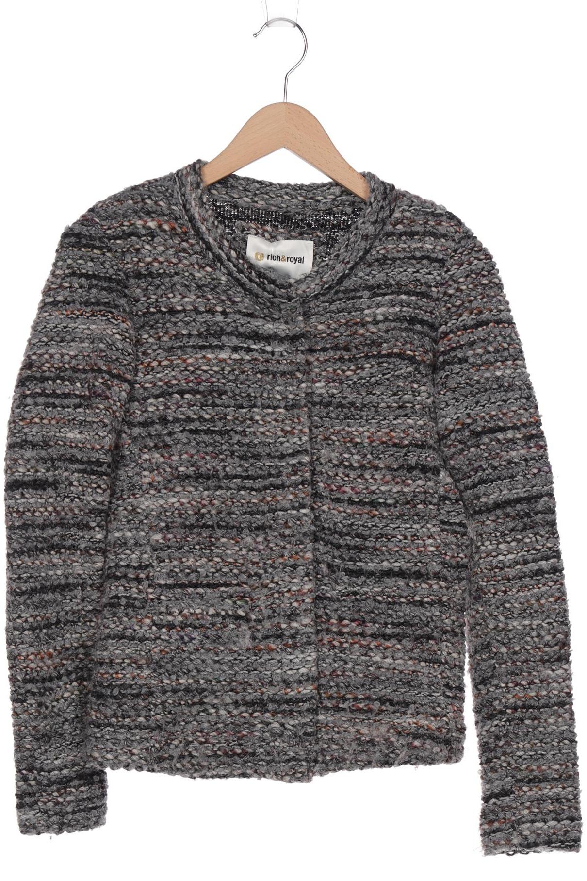 

Rich&Royal Damen Strickjacke, grau