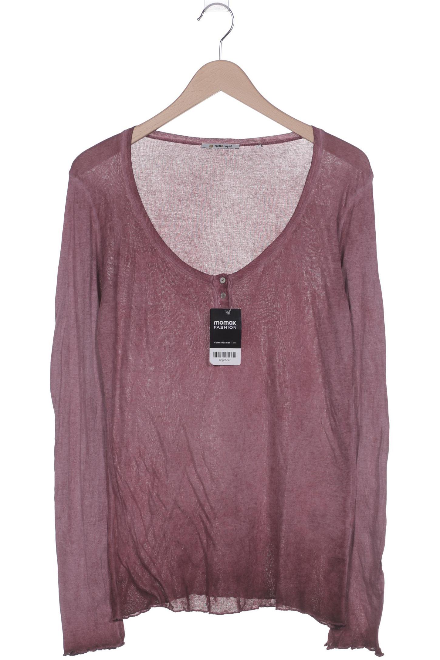 

Rich & Royal Damen Langarmshirt, bordeaux, Gr. 44
