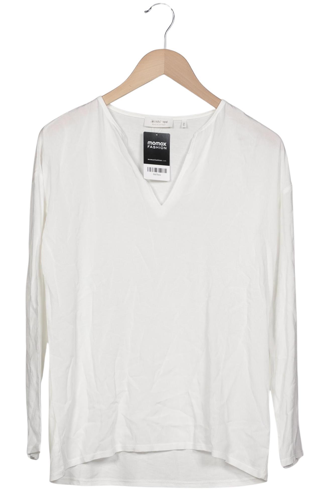 

Rich & Royal Damen Langarmshirt, weiß, Gr. 36