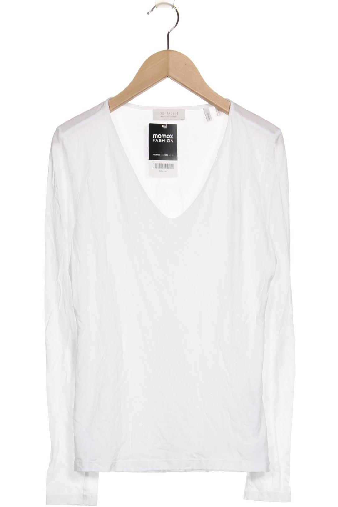 

Rich & Royal Damen Langarmshirt, weiß, Gr. 36