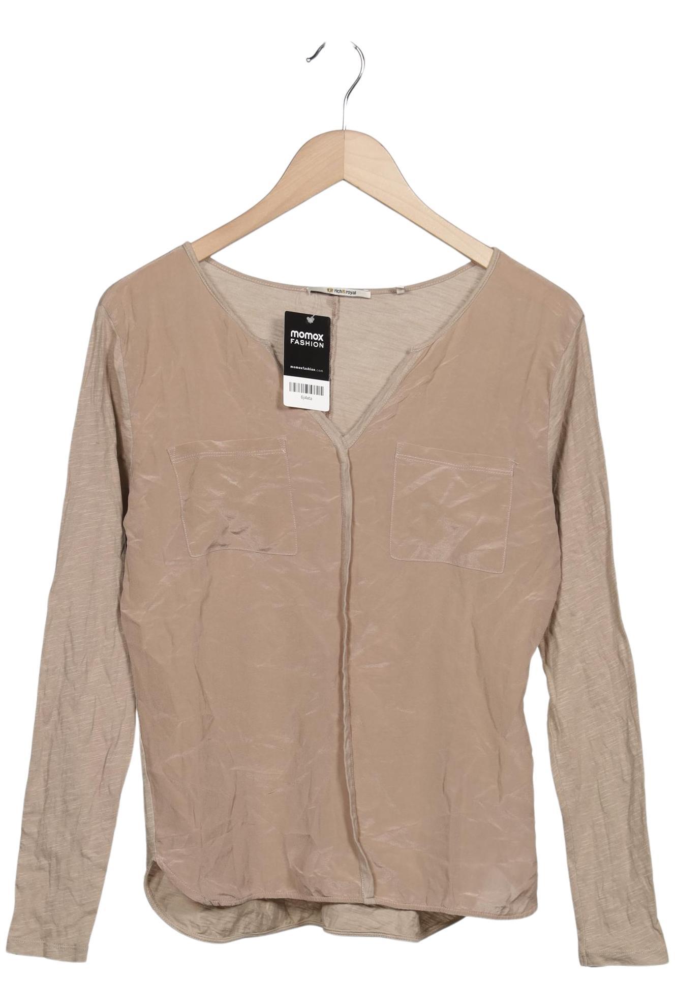 

Rich & Royal Damen Langarmshirt, beige, Gr. 36