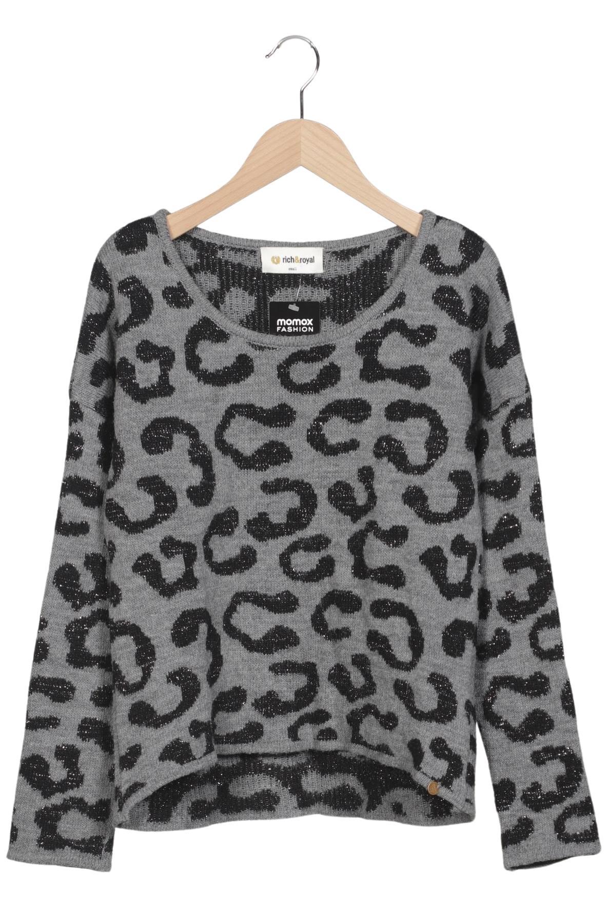 

Rich & Royal Damen Pullover, grau, Gr. 36