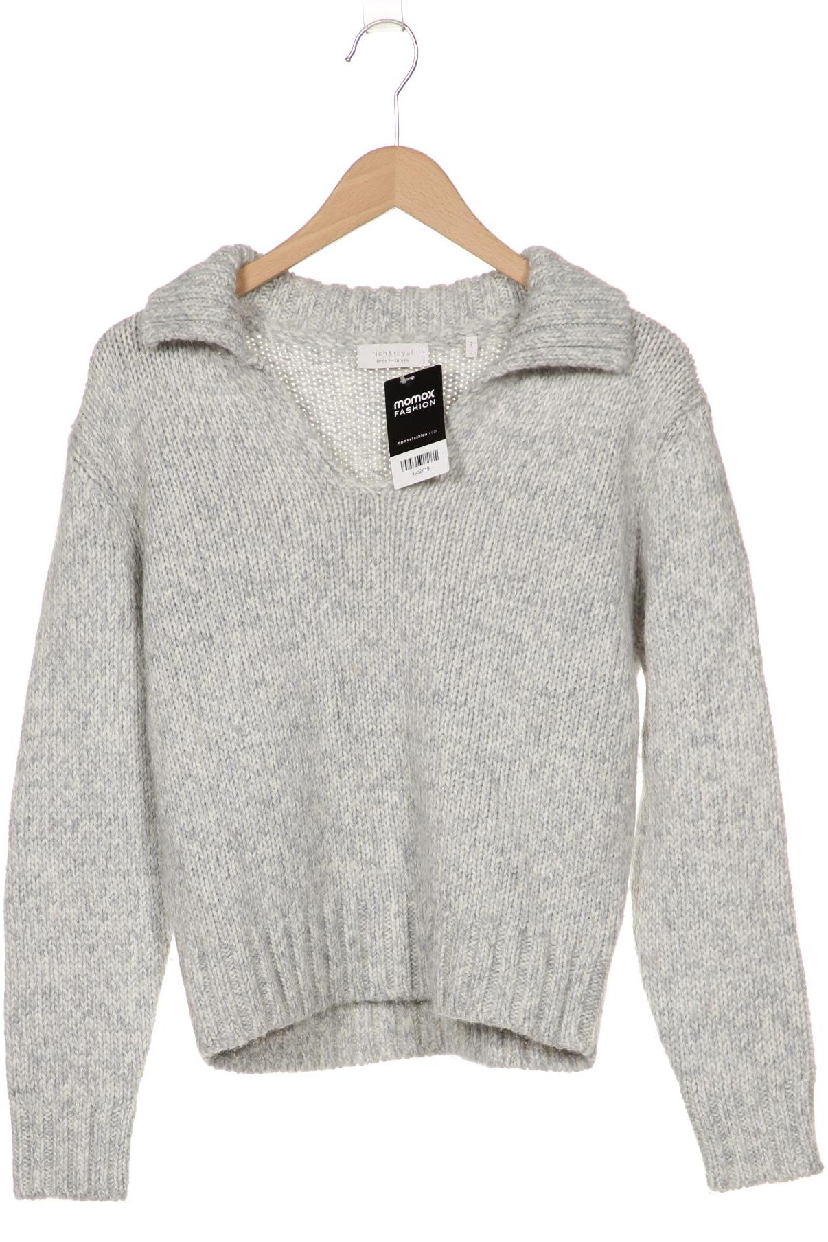 

Rich & Royal Damen Pullover, grau, Gr. 36