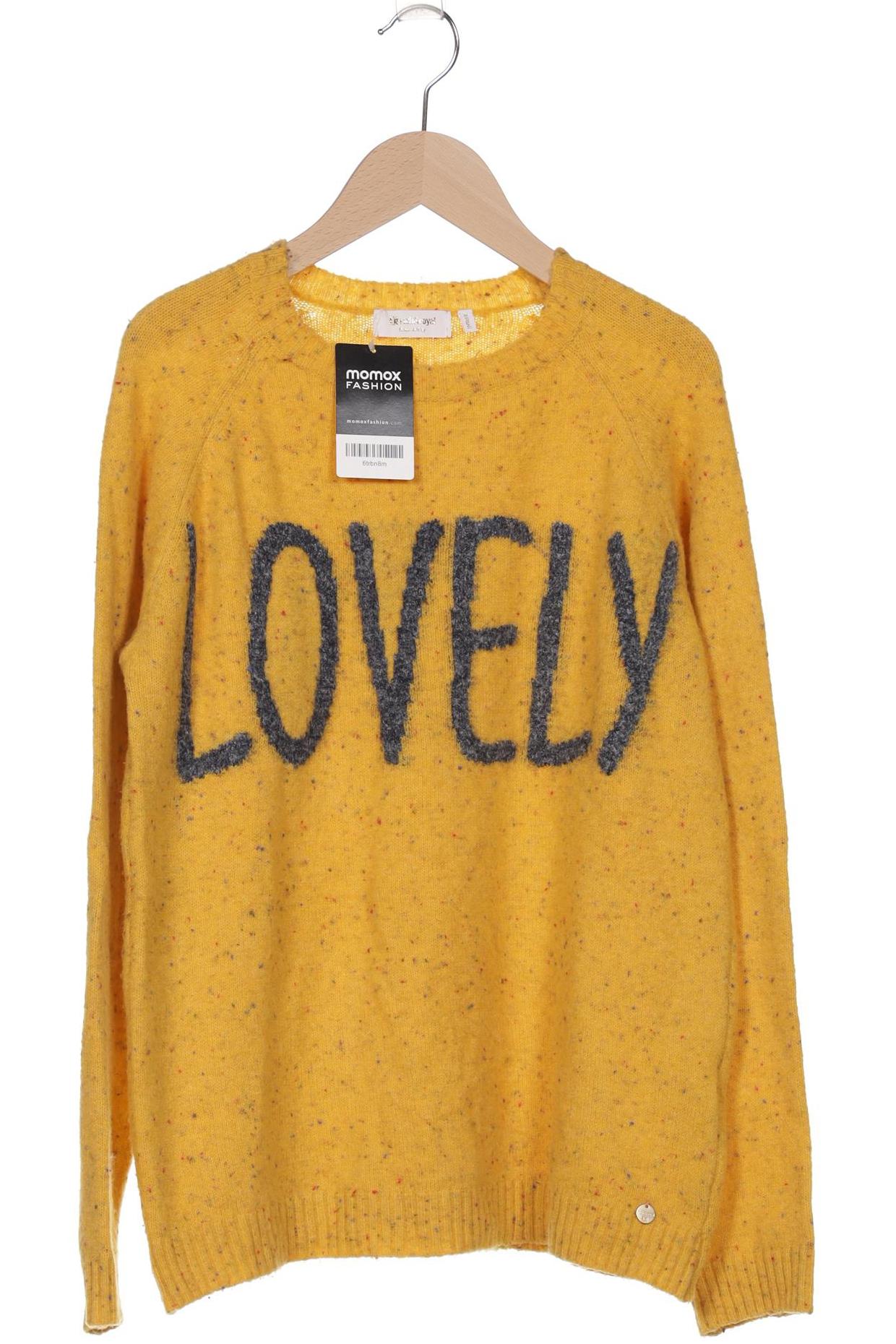 

Rich & Royal Damen Pullover, gelb, Gr. 34