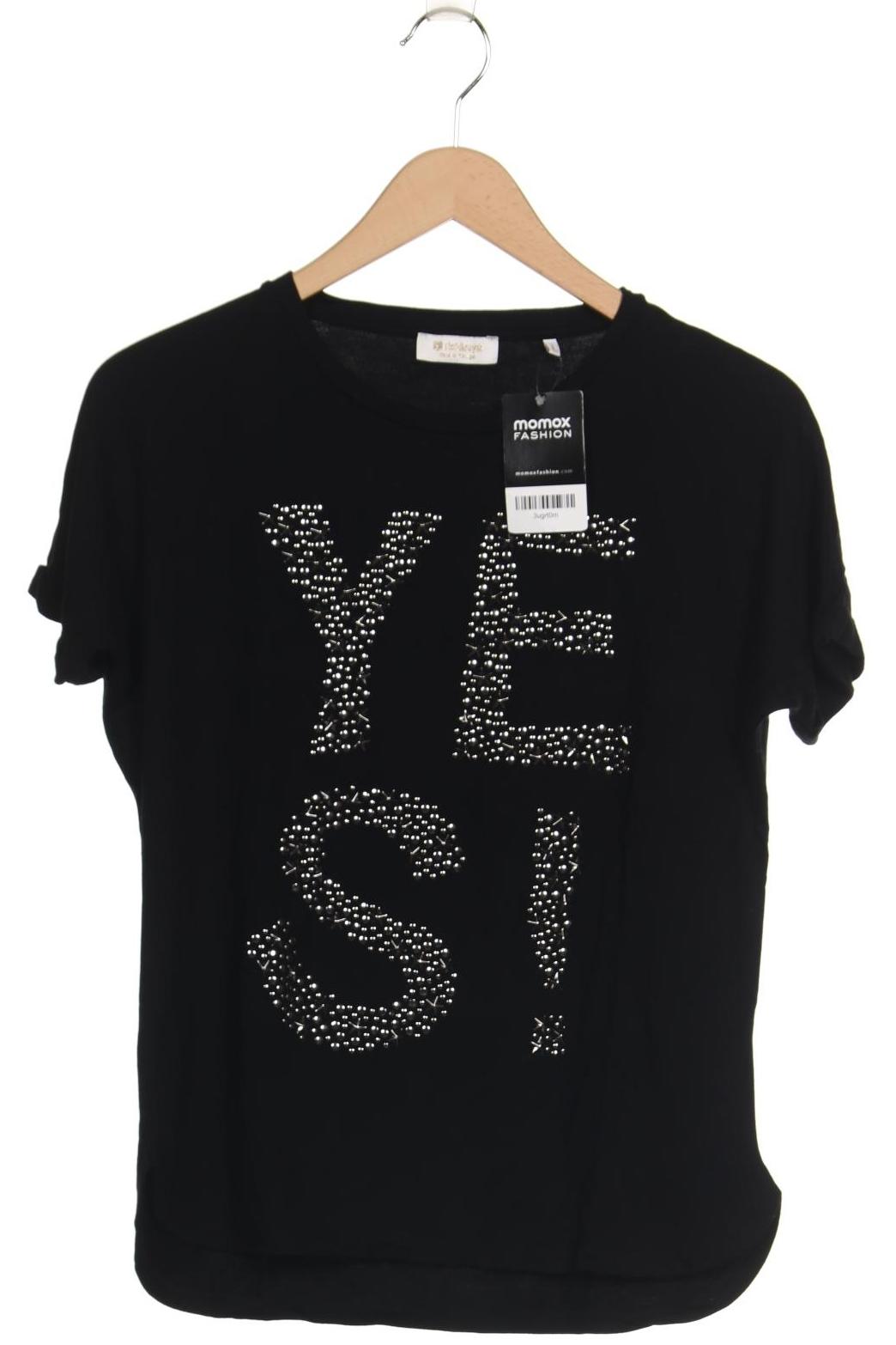 

Rich & Royal Damen T-Shirt, schwarz, Gr. 34