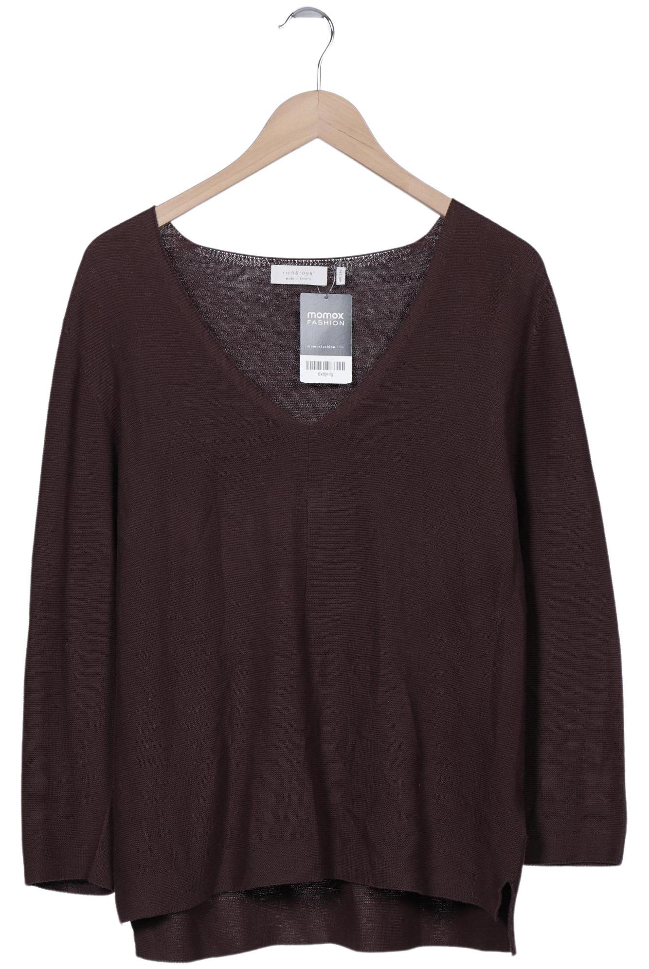 

Rich & Royal Damen Pullover, braun, Gr. 38