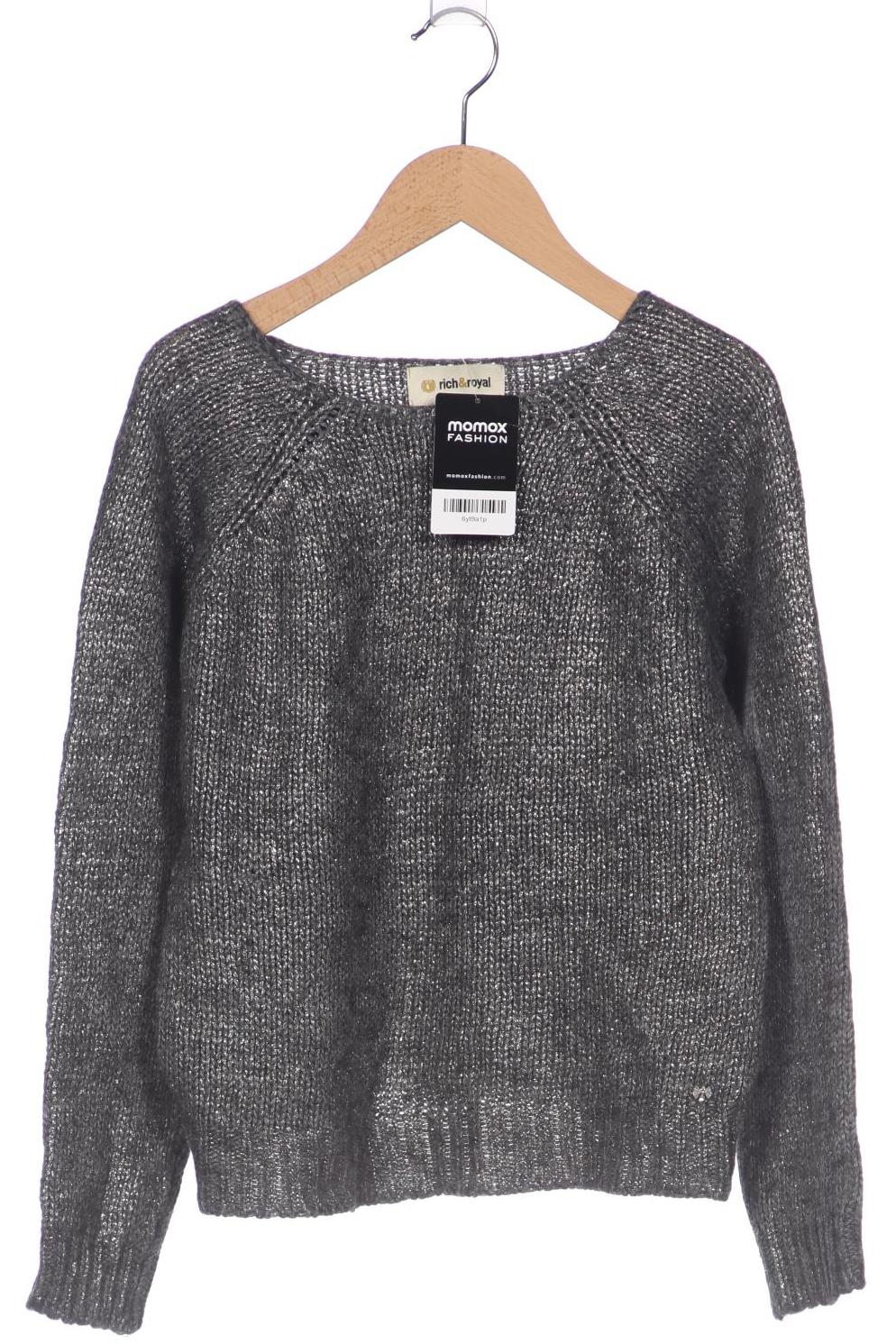 

Rich & Royal Damen Pullover, silber, Gr. 36