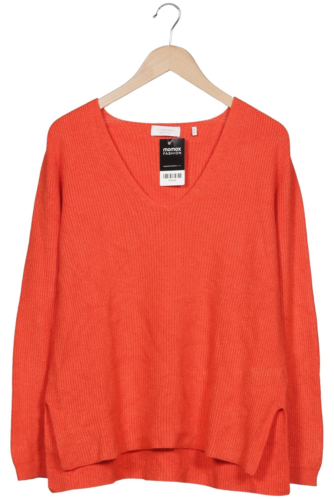 

Rich & Royal Damen Pullover, orange, Gr. 38