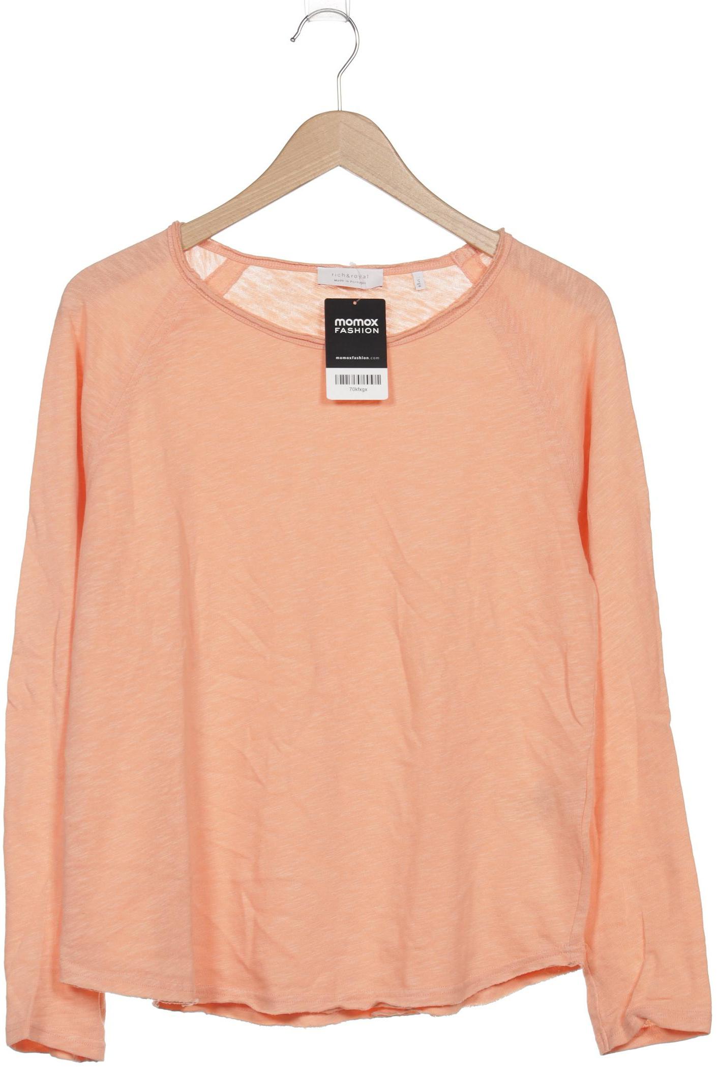 

Rich & Royal Damen Langarmshirt, orange, Gr. 42